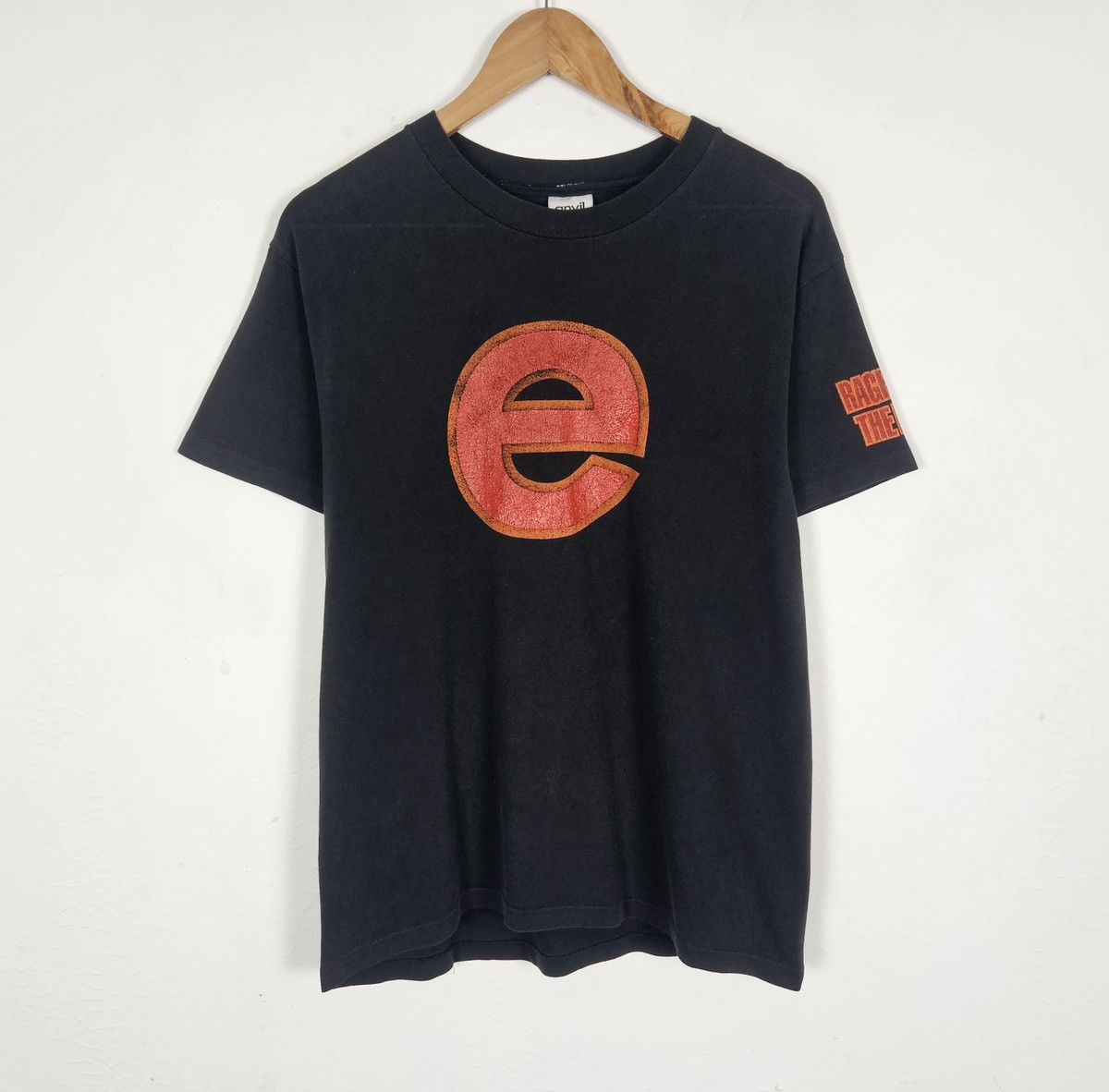 Band Tees Vintage 90s Rage Against the Machine Evil Empire tee shirt Size US M / EU 48-50 / 2 - 3 Thumbnail