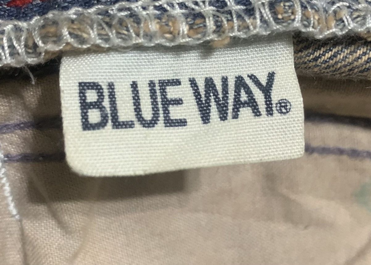Japanese Brand Vintage 90s Blue Way Low Flare Bootcut Bell Bottom Jeans Size US 32 / EU 48 - 12 Thumbnail
