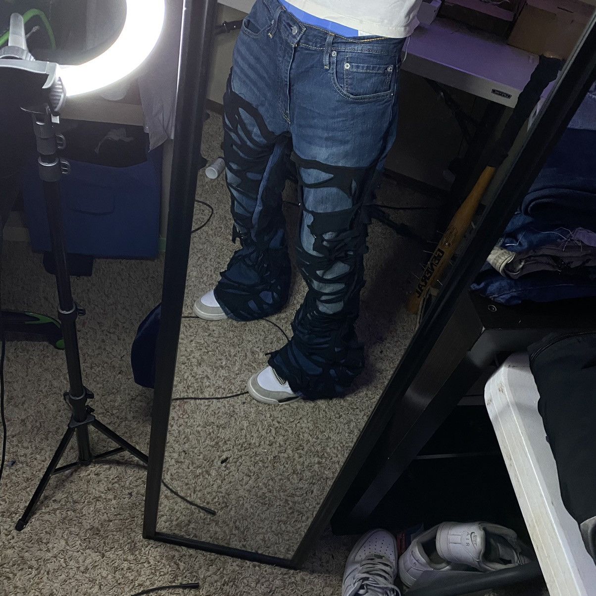 Other Dark Invader Jeans Size US 33 - 8 Thumbnail