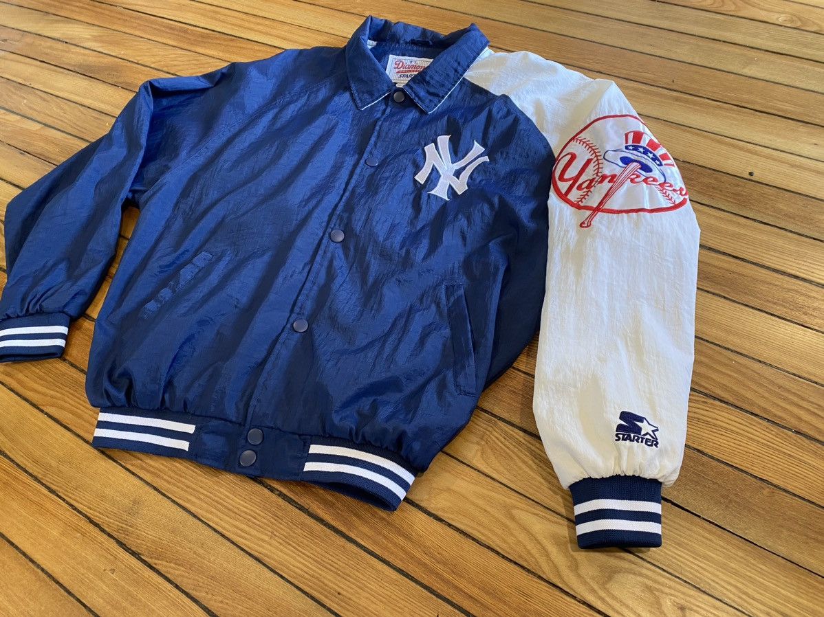Starter Vintage NY Yankees starter ⭐️ jacket Med Size US M / EU 48-50 / 2 - 3 Thumbnail
