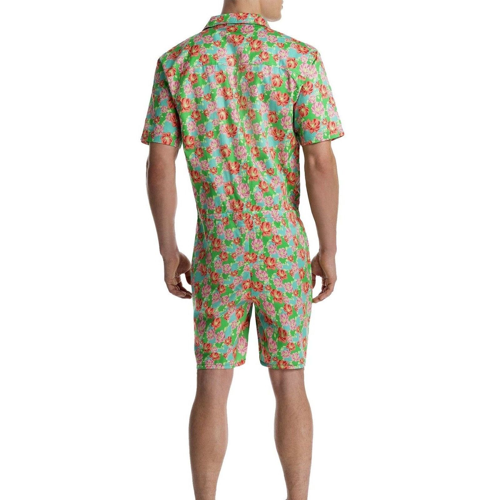 Mr Turk Mr Turk × 2(X)IST Colorblock Linen Romper Playsuit Retro M Size US 34 / EU 50 - 3 Thumbnail