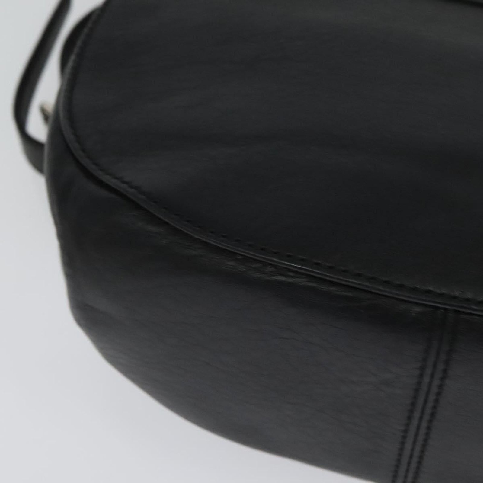 Bally Black Leather Shoulder