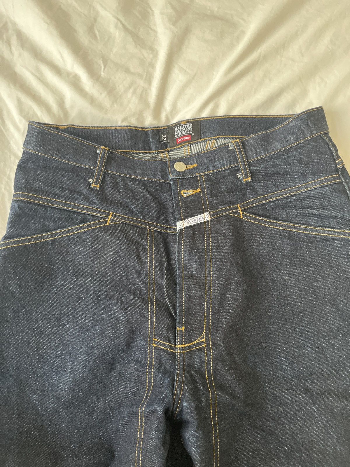Supreme SUPREME / MARITHÉ + FRANÇOIS GIRBAUD 2025 X-SEAM BAGGY JEANS Size US 32 / EU 48 - 4 Thumbnail