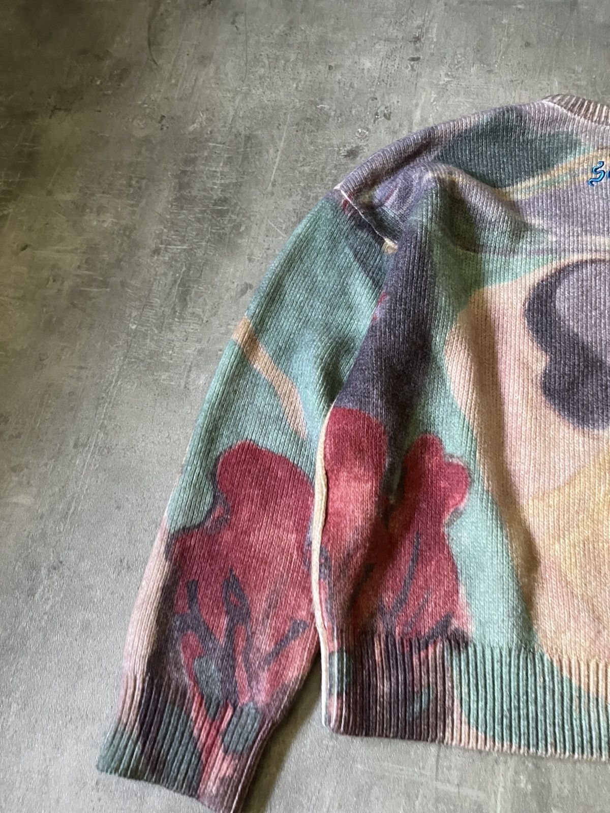 Acne Studios Acne Studios S/S 22 Separation sweater multicolor rare Size US M / EU 48-50 / 2 - 9 Thumbnail