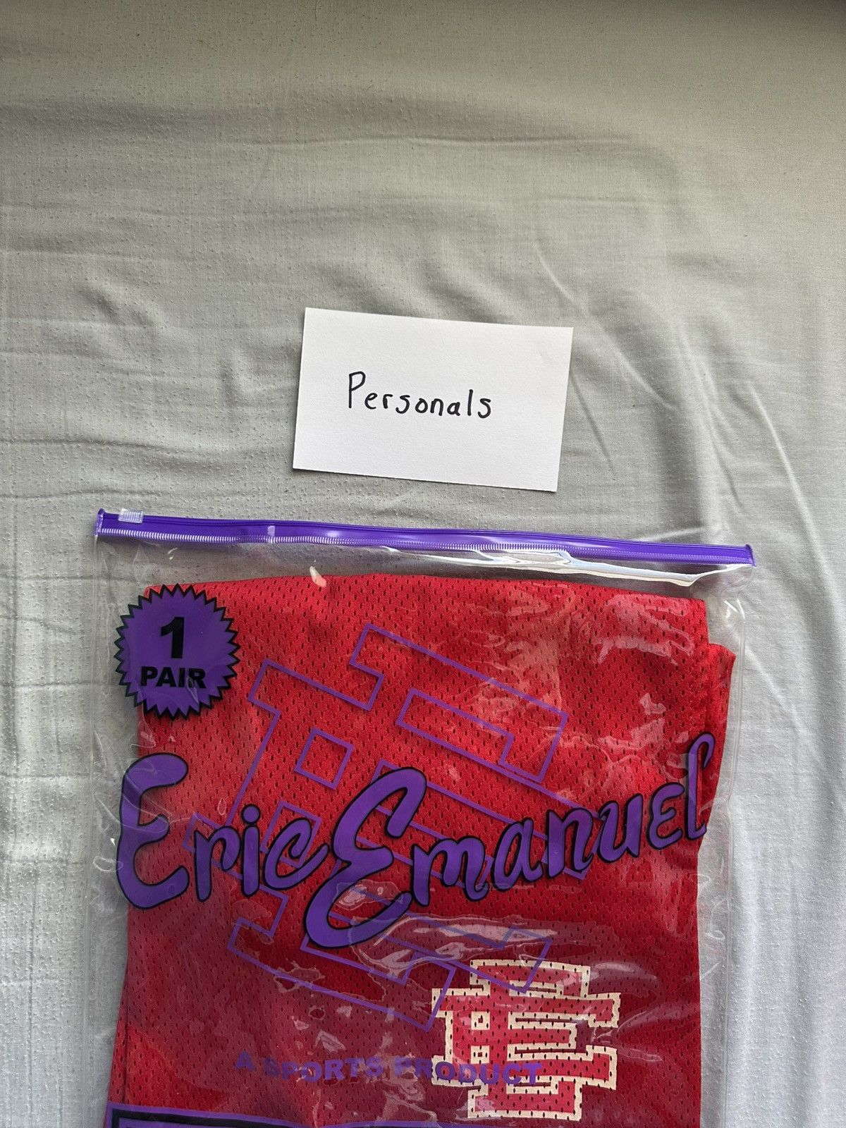 Eric Emanuel NEW Eric Emanuel Red Basic Shorts XL Size US 36 / EU 52 - 5 Thumbnail