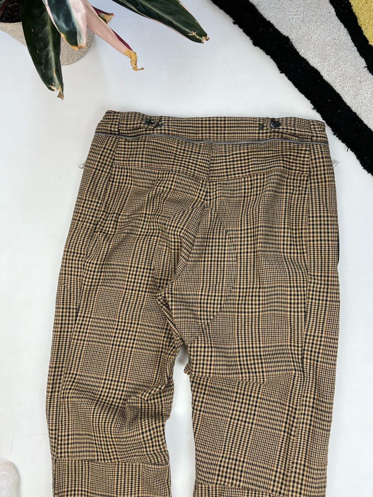 Dries Van Noten Dries van Noten plaid Pants Trousers Made in Italy cotton Size 34" / US 12 / IT 48 - 8 Thumbnail