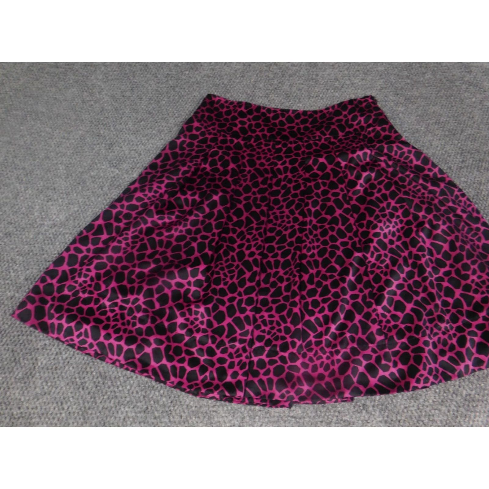Vintage Style&Co Skirt Womens A-Line 4 Purple Denim Zipper Short Mid Rise Regular Stretch Vintage No N/A Size 27" / US 4 / IT 40 - 3 Thumbnail