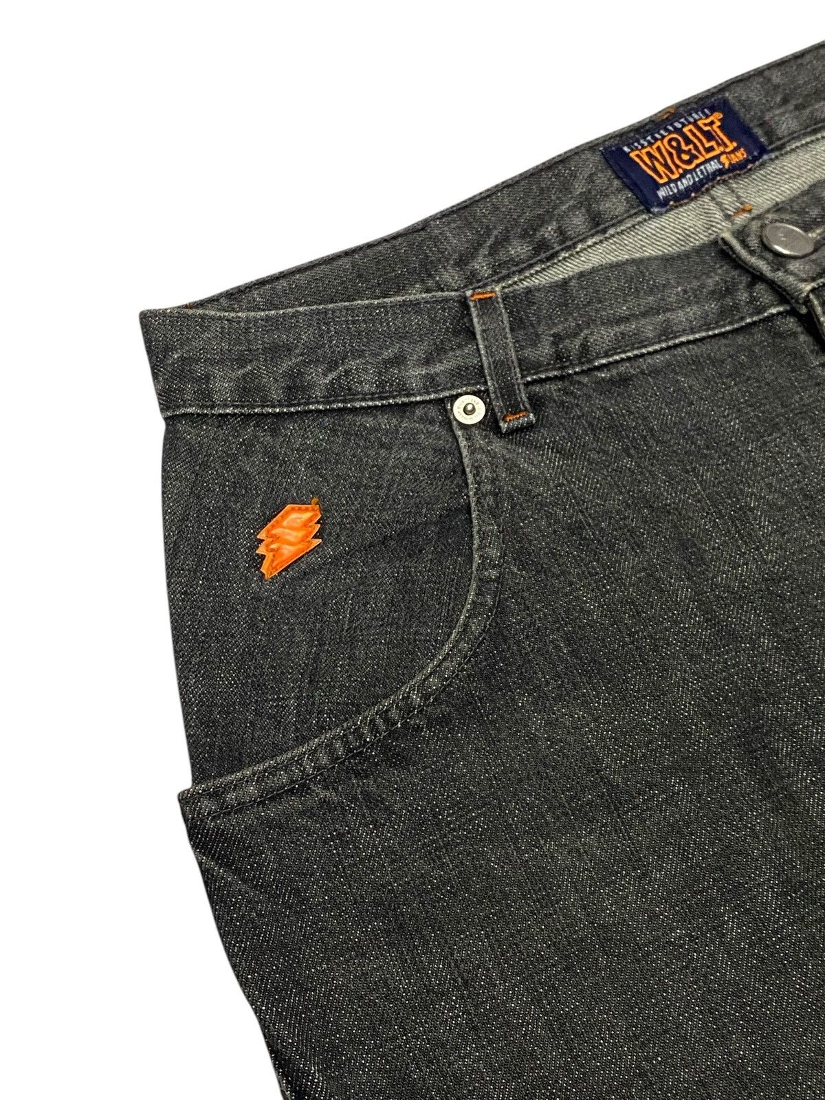 W&LT W&LT Walter Van Beirendonck Spiral Cut Denim Pants Size US 30 / EU 46 - 9 Thumbnail