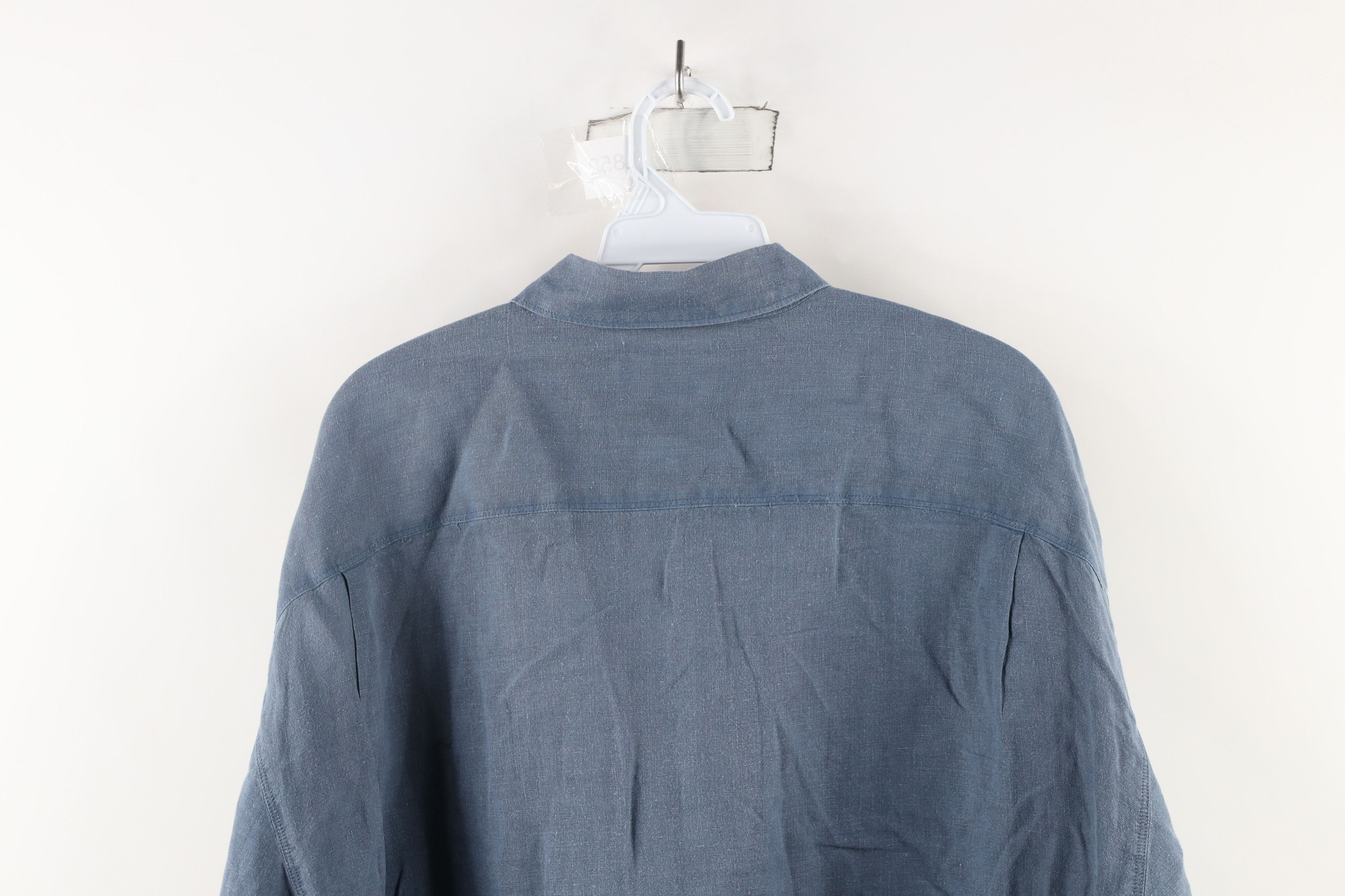 Vintage Vintage 80s 90s Banana Republic Linen Collared Button Shirt Size US L / EU 52-54 / 3 - 7 Thumbnail