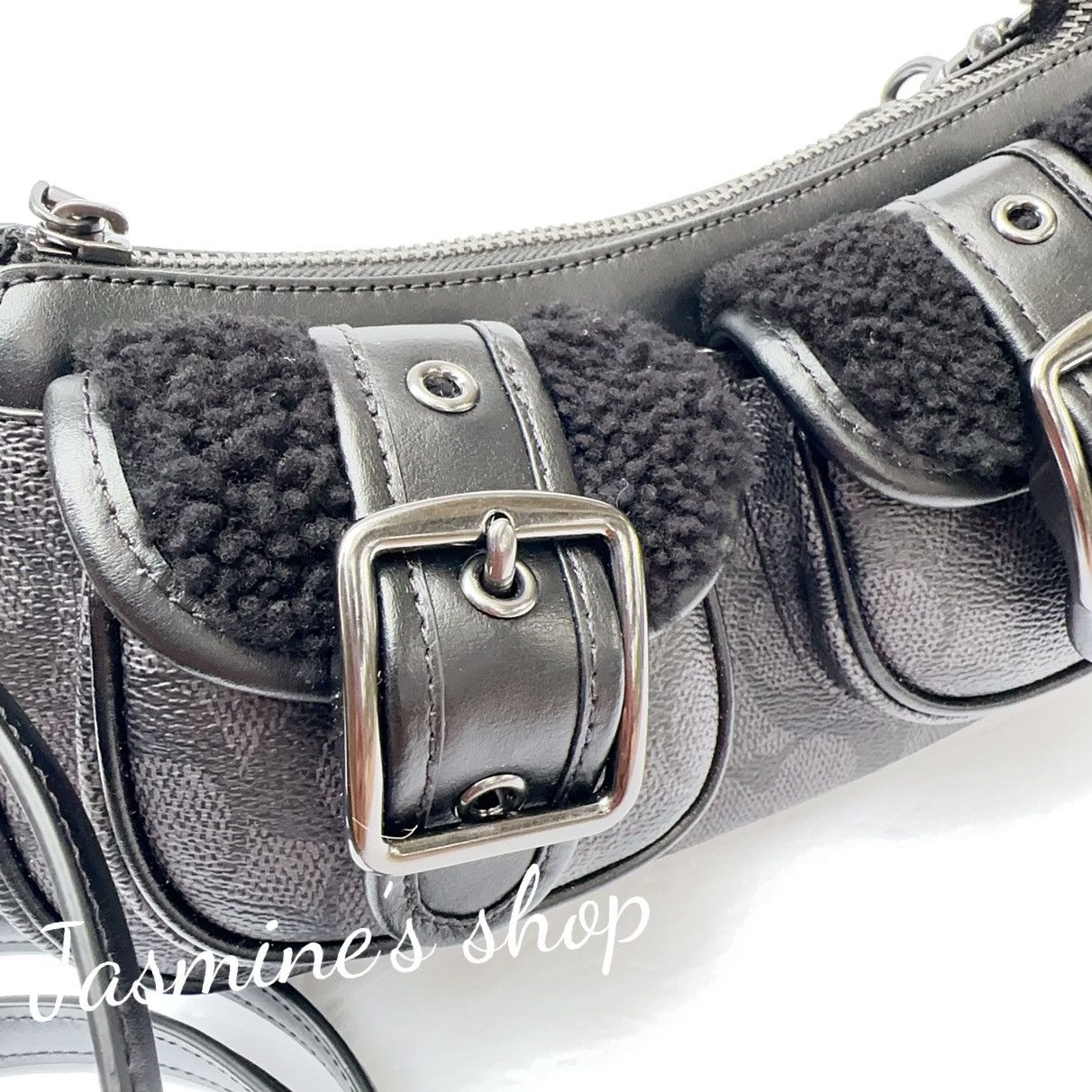 Coach NWT Coach CY658 Ashton Baguette Bag In Signature Canvas Size ONE SIZE - 5 Thumbnail