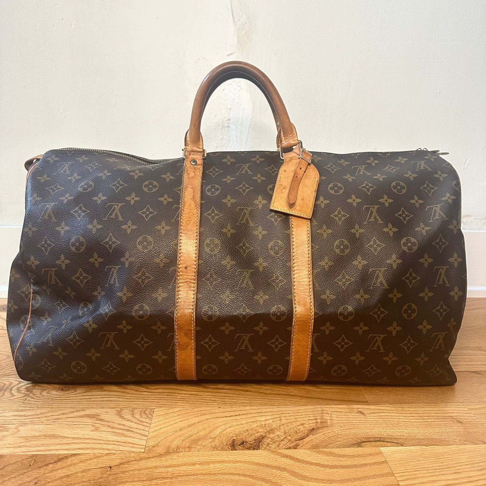 Louis Vuitton Vintage Louis Vuitton 1994 Keepall 55 Bag Size ONE SIZE - 2 Thumbnail