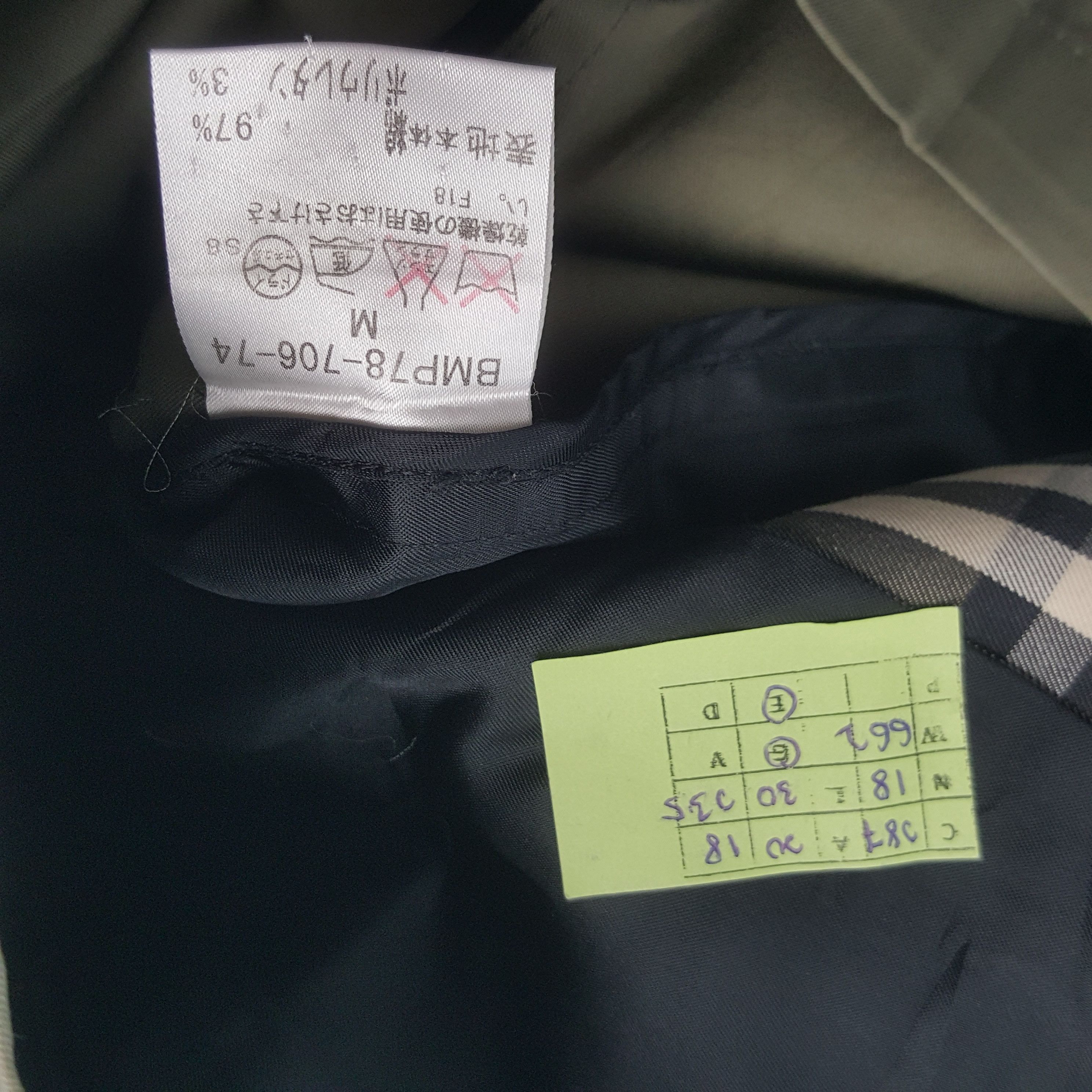 Burberry × Vintage Vintage Burberry London Designer Brand Parka Jacket C287N18 Size US XXL / EU 58 / 5 - 9 Thumbnail