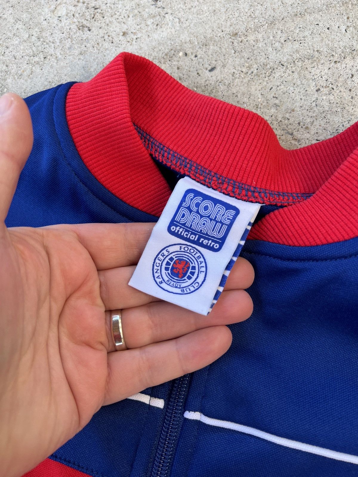 Other Glasgow Rangers Retro Track Jacket Size US M / EU 48-50 / 2 - 2 Thumbnail