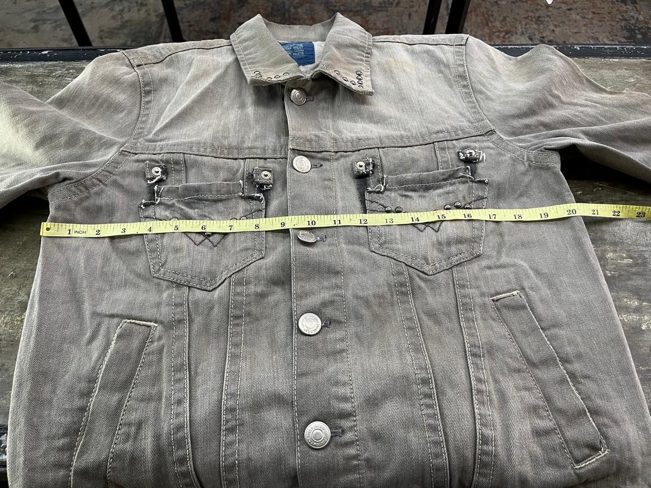Japanese Brand studdet patchwork jambangee jacket ifsixwasnine style Size US L / EU 52-54 / 3 - 11 Thumbnail