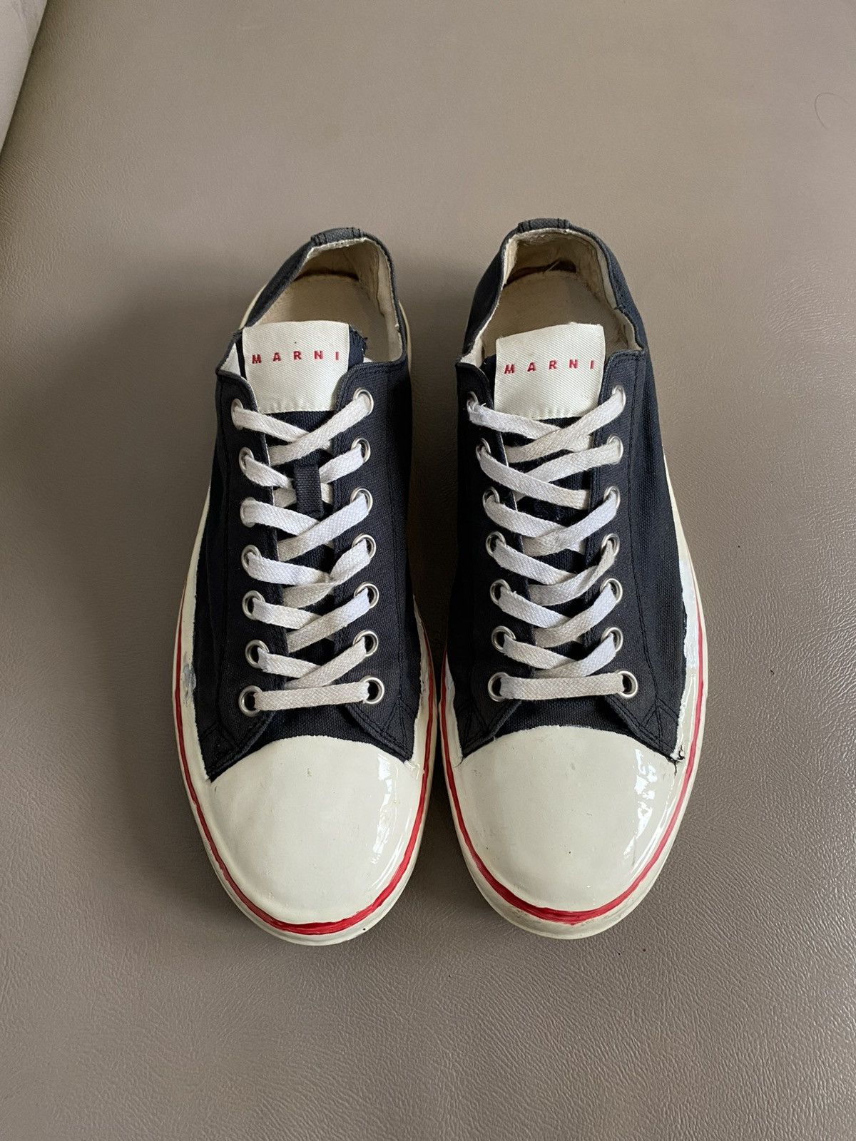 Marni Marni gommus low sneakers canvas Size US 11 / EU 44 - 1 Thumbnail
