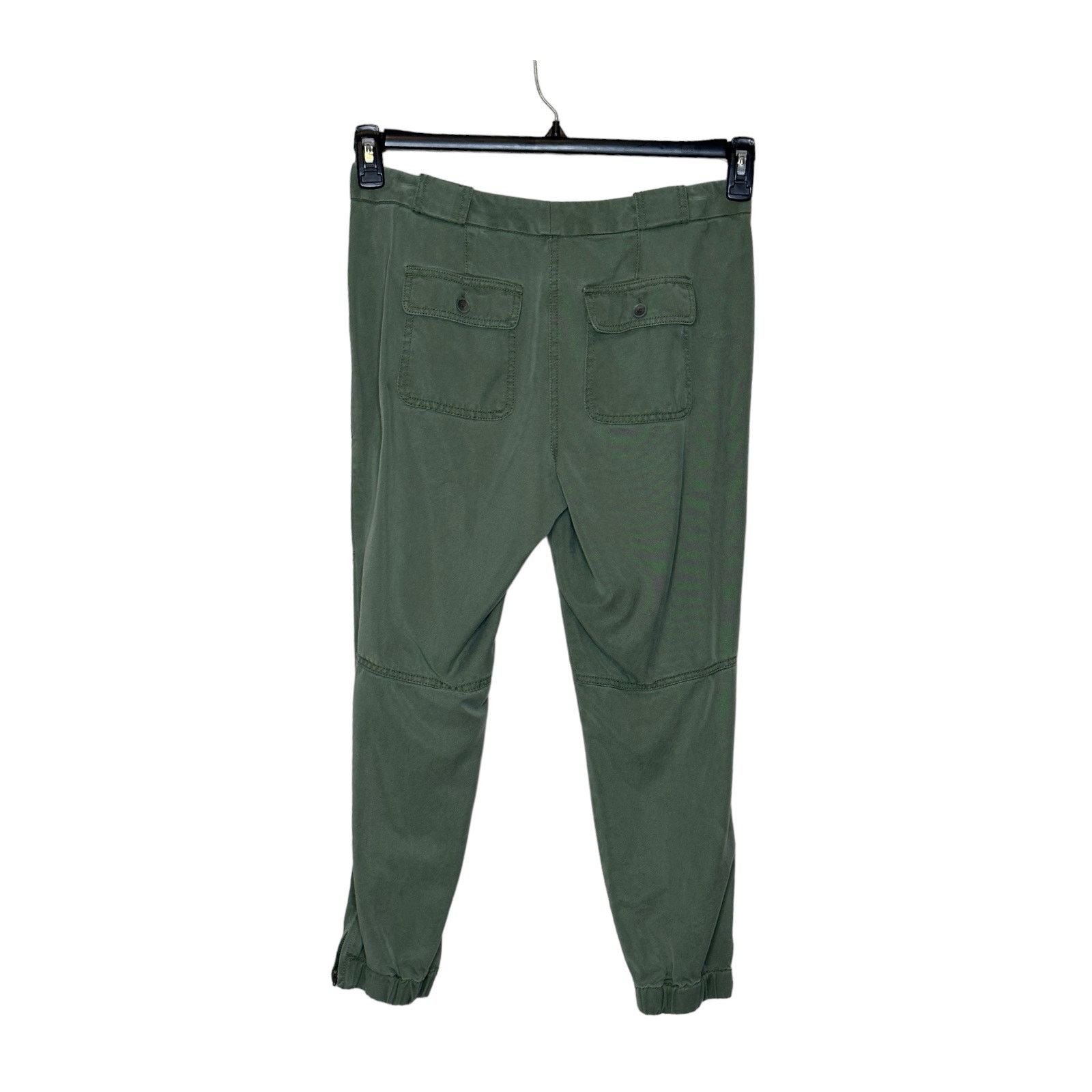 Loft Loft green cargo jogger casual pants size 4P Size 32" / US 10 / IT 46 - 2 Thumbnail