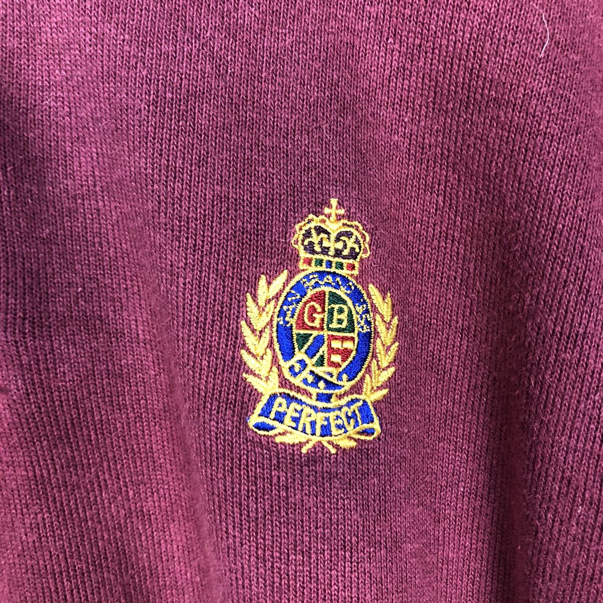 Japanese Brand Vintage College Collar Sweatshirt Unknown Brand IsseyMiyake Size US M / EU 48-50 / 2 - 14 Thumbnail