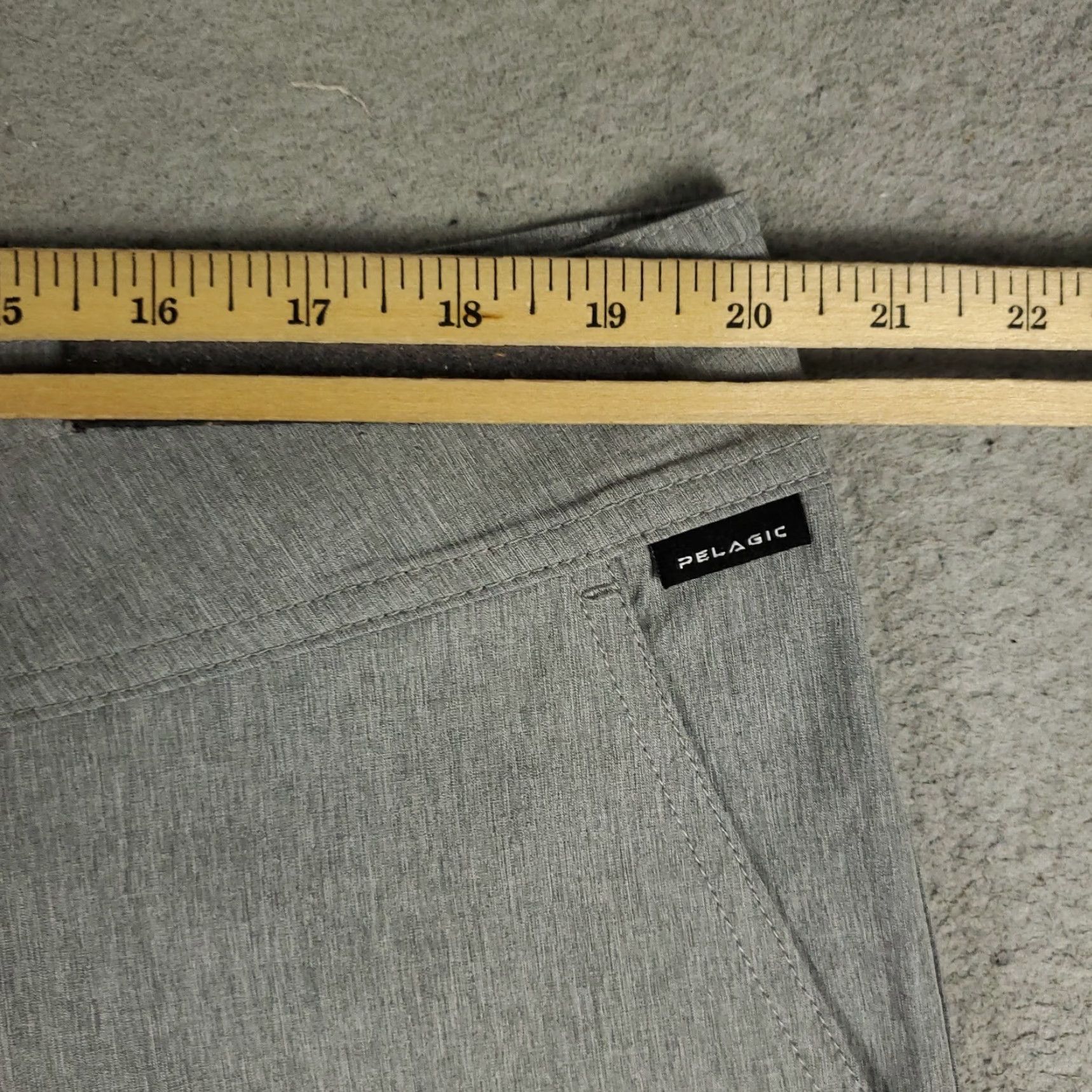 Vintage Pelagic Shorts Mens 40 Gray Hybrid Casual Slash Pockets Chino Size US 40 / EU 56 - 4 Thumbnail