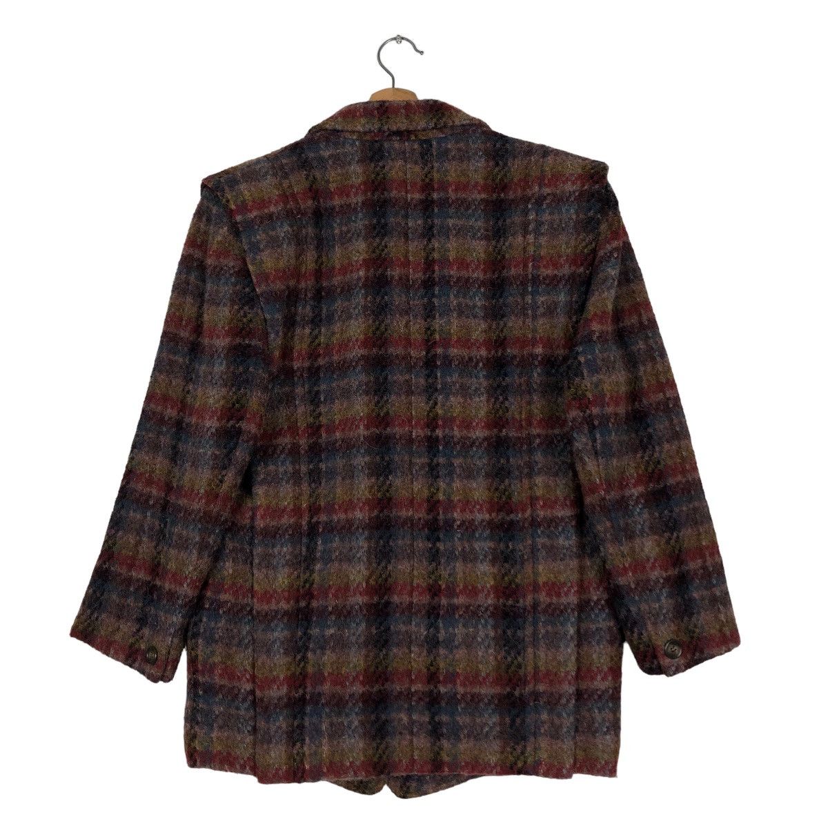 Japanese Brand Vintage Wool Jacket Double Breast Margit Brandt IsseyMiyake Size US M / EU 48-50 / 2 - 8 Thumbnail