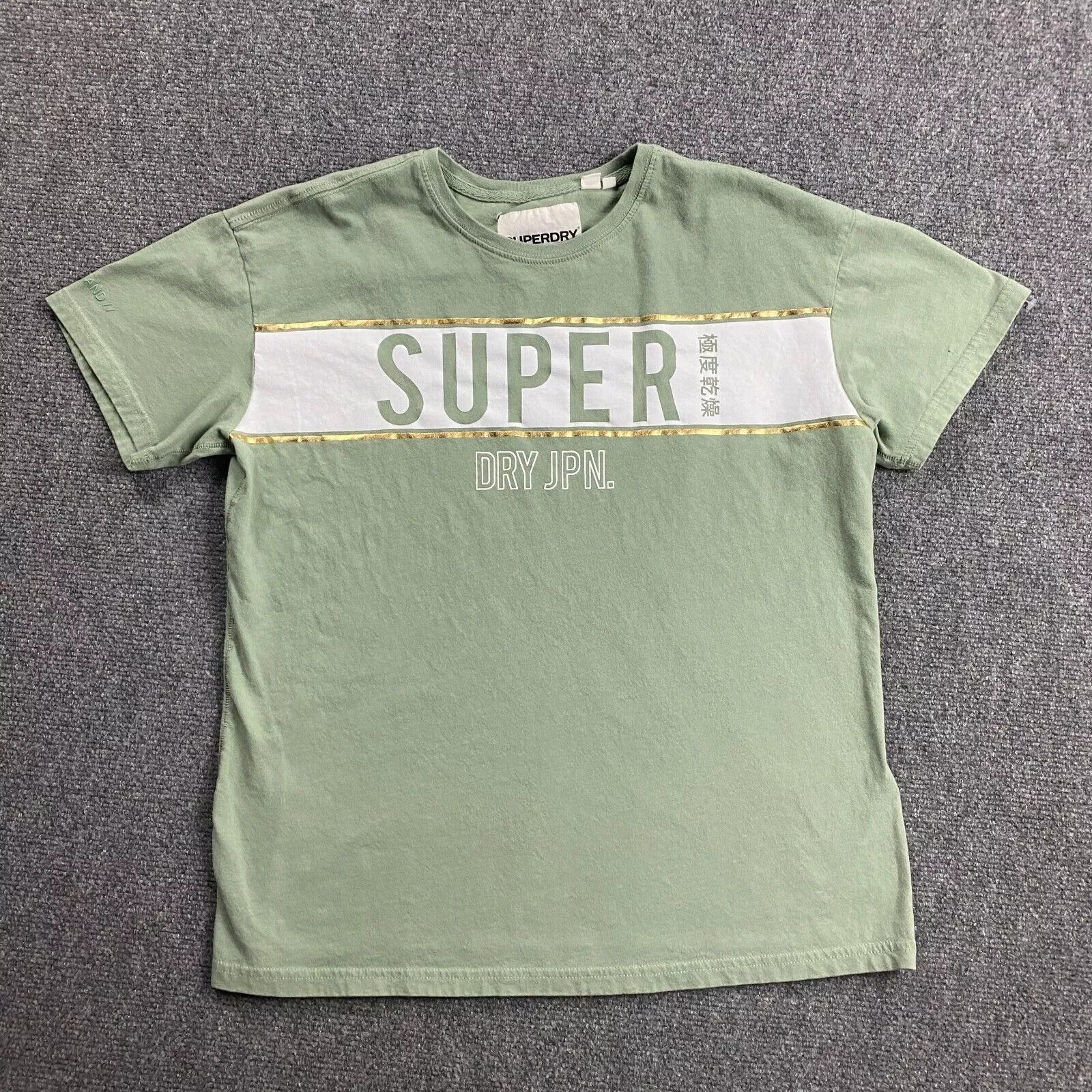 Superdry Superdry Shirt Women's 8 Dry Japan Short Sleeve Casual Size M / US 6-8 / IT 42-44 - 1 Thumbnail