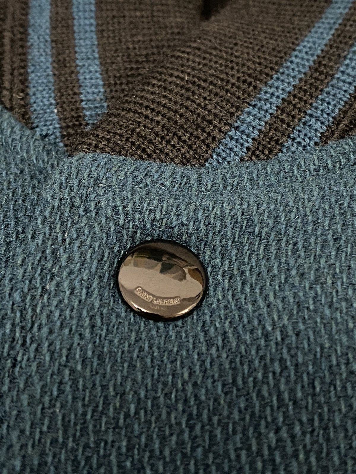Saint Laurent Paris Saint Laurent green teddy bomber jacket 44 Size US S / EU 44-46 / 1 - 5 Thumbnail