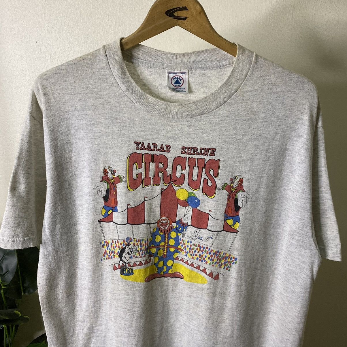 Vintage Vintage 1990s Yaarab Shrine Circus Promo Tee Size US L / EU 52-54 / 3 - 2 Thumbnail
