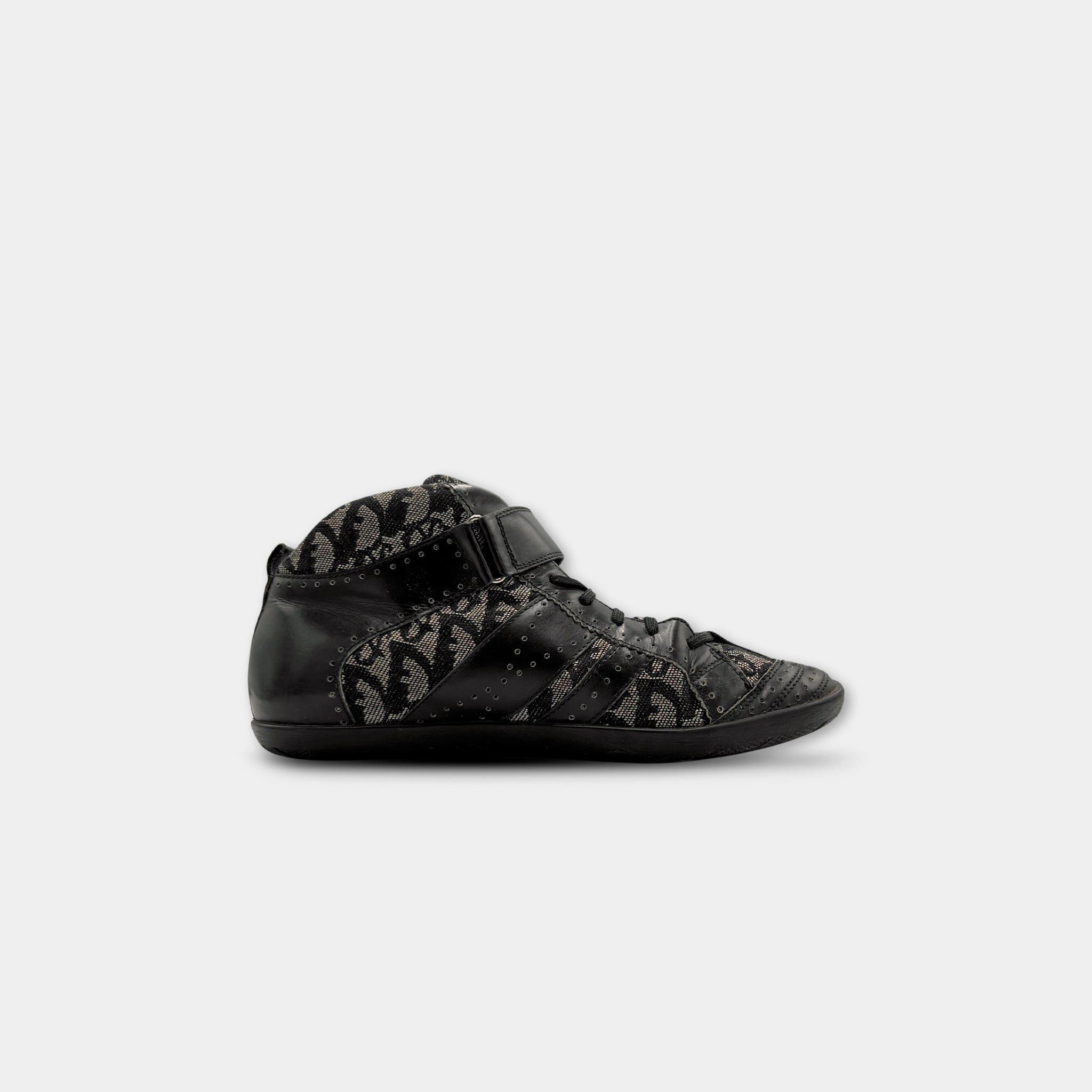 Dior Christian Dior 2004 Monogram Canvas Mid-Top Sneakers Size US 9 / IT 39 - 8 Thumbnail