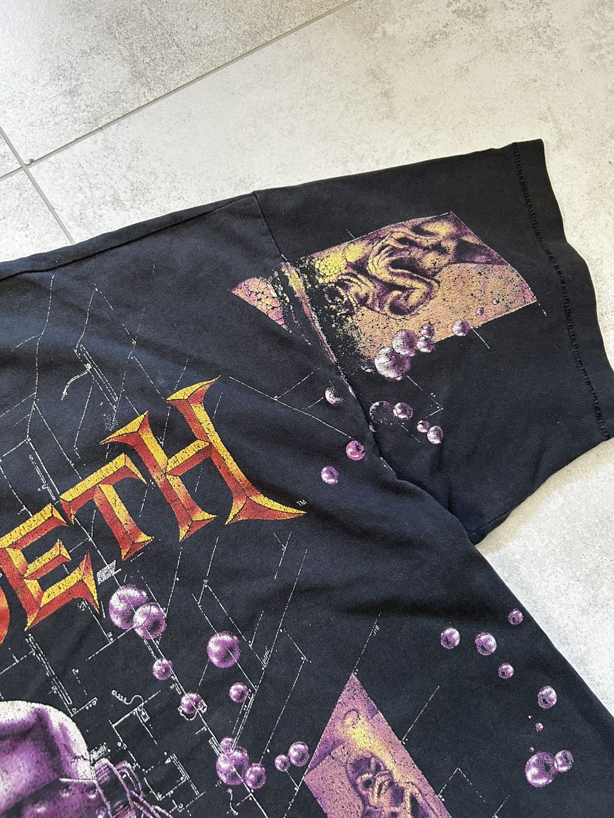 Band Tees Vintage 1991 Megadeth All Over Tee Size US XL / EU 56 / 4 - 10 Thumbnail