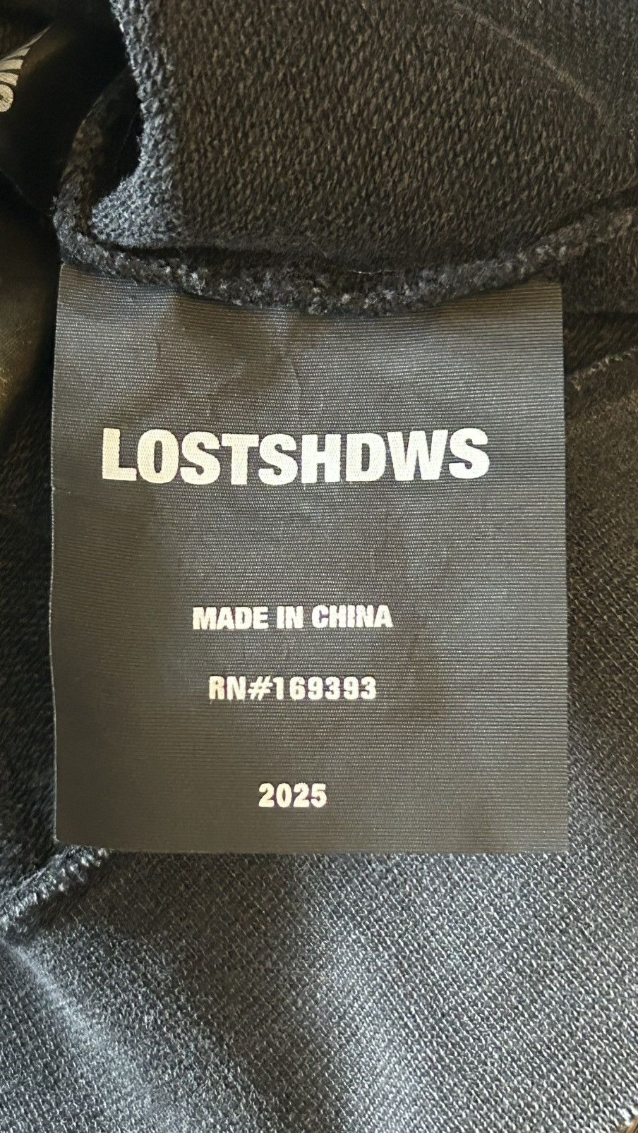 LOSTSHDWS LOSTSHDWS Distressed Script Hoodie (ComplexCon Exclusive) Size US S / EU 44-46 / 1 - 3 Thumbnail