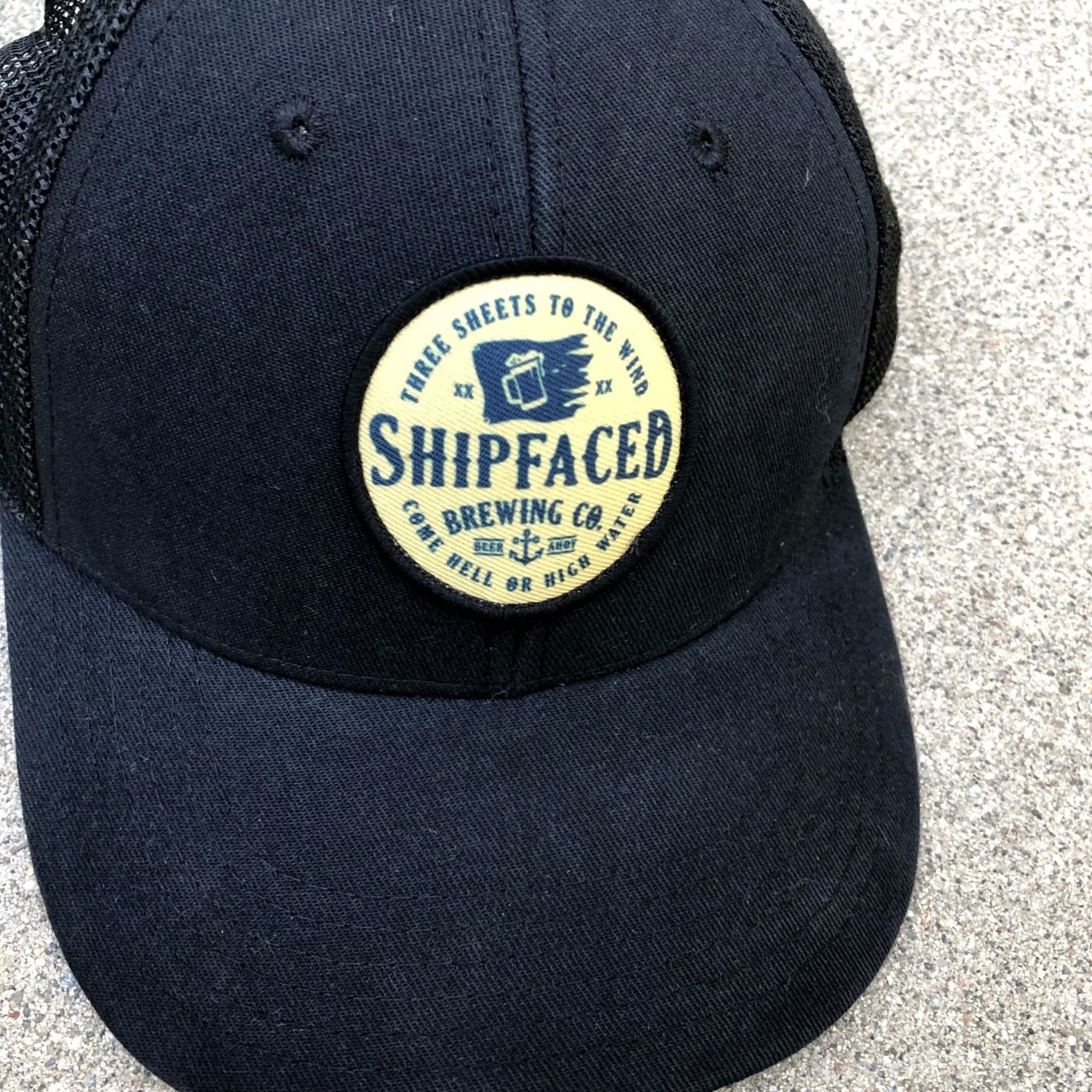 Vintage CRAZY SHIRTS SHIPFACED BREWING CO Trucker Hat Mens One Size Black Snapback Cap Size US M / EU 48-50 / 2 - 2 Thumbnail