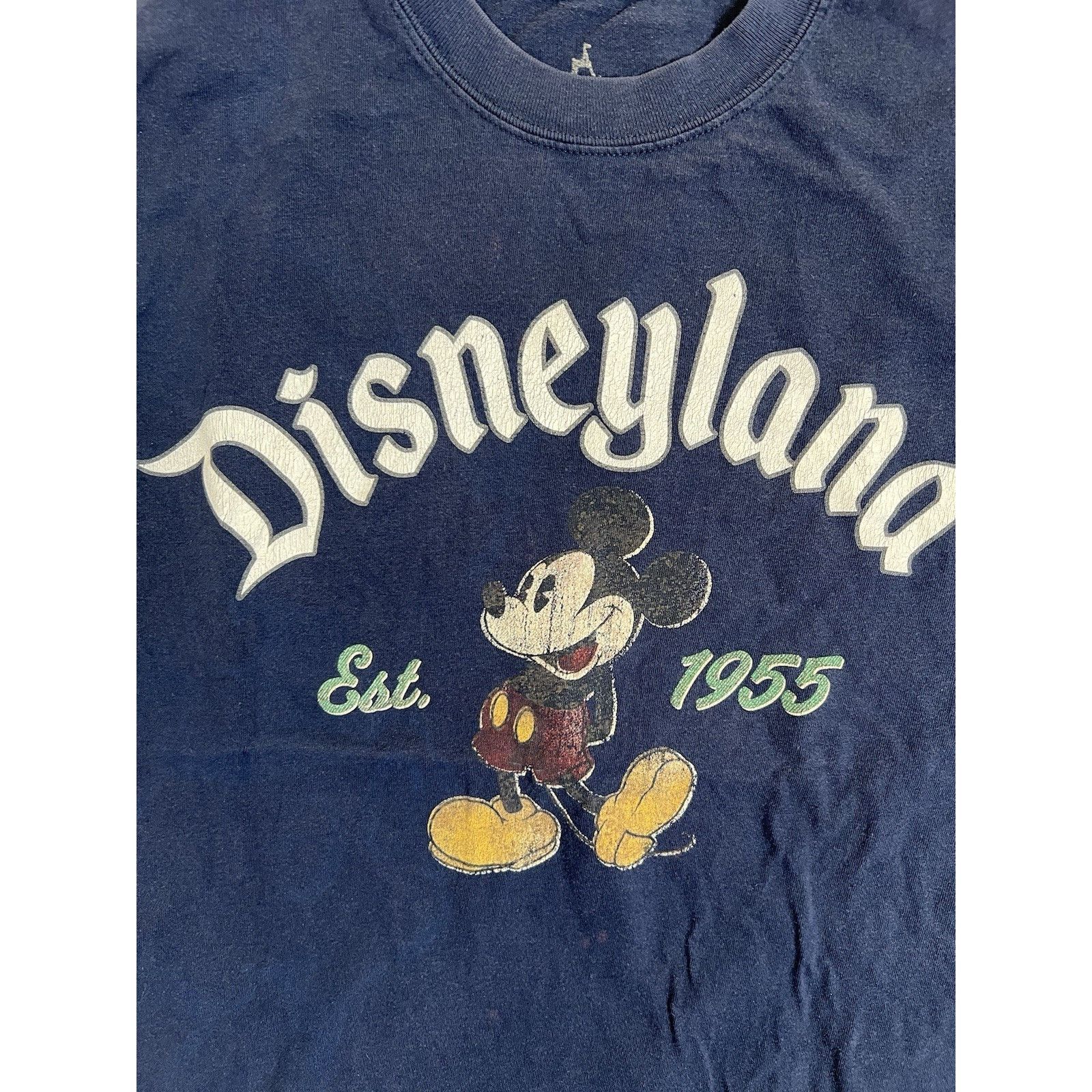 Disney Vintage Disneyland Mickey Mouse T-Shirt Size Medium Blue Spe Size US M / EU 48-50 / 2 - 2 Thumbnail