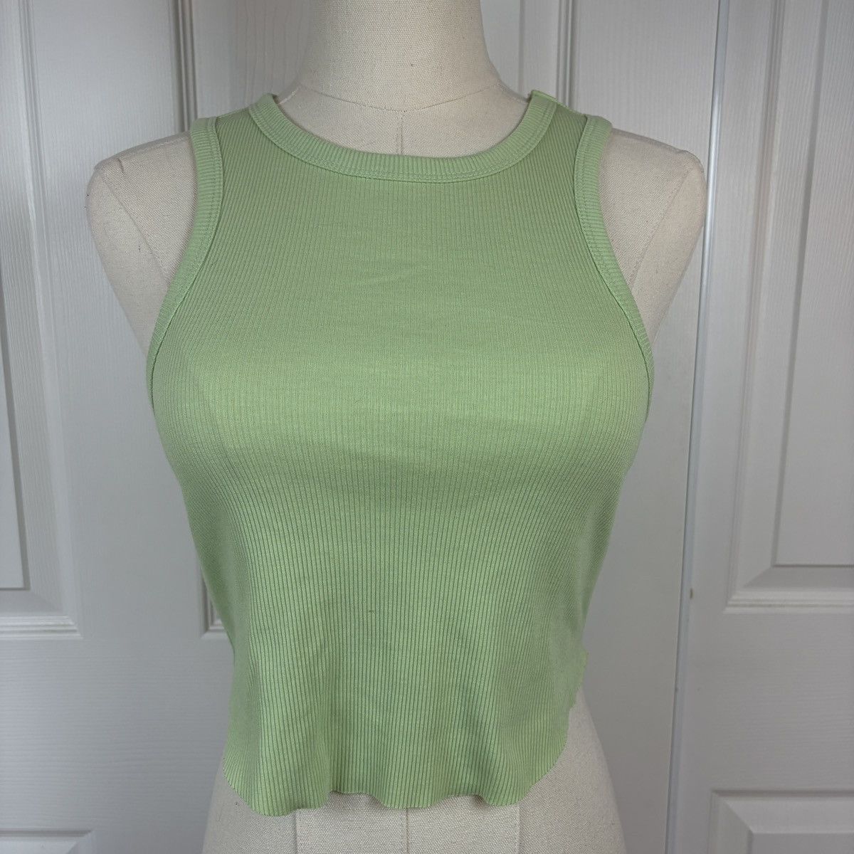 Other Wild fable green ribbed tank top Size M / US 6-8 / IT 42-44 - 1 Thumbnail