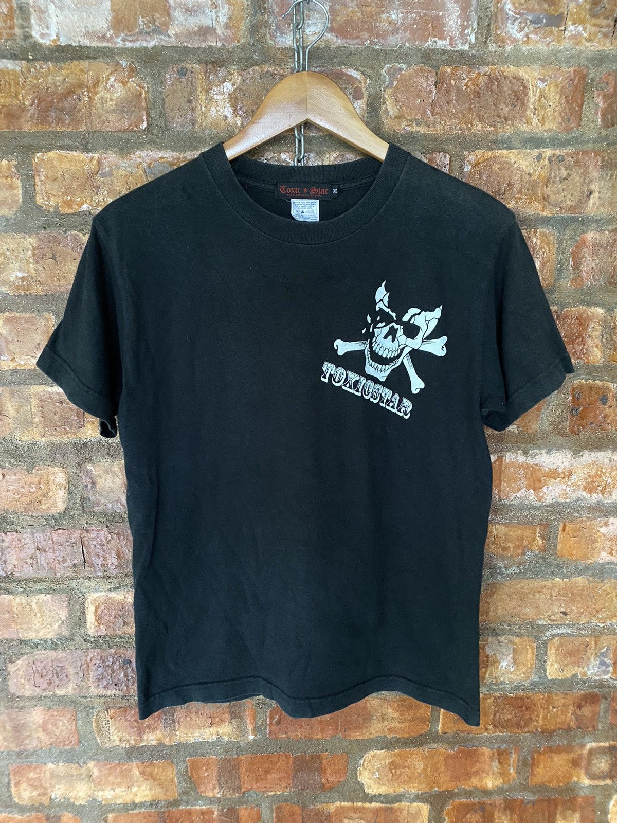 Hysteric Glamour × Japanese Brand Vtg Toxic Star Japan Skull fire flame break to burn Size US S / EU 44-46 / 1 - 5 Thumbnail