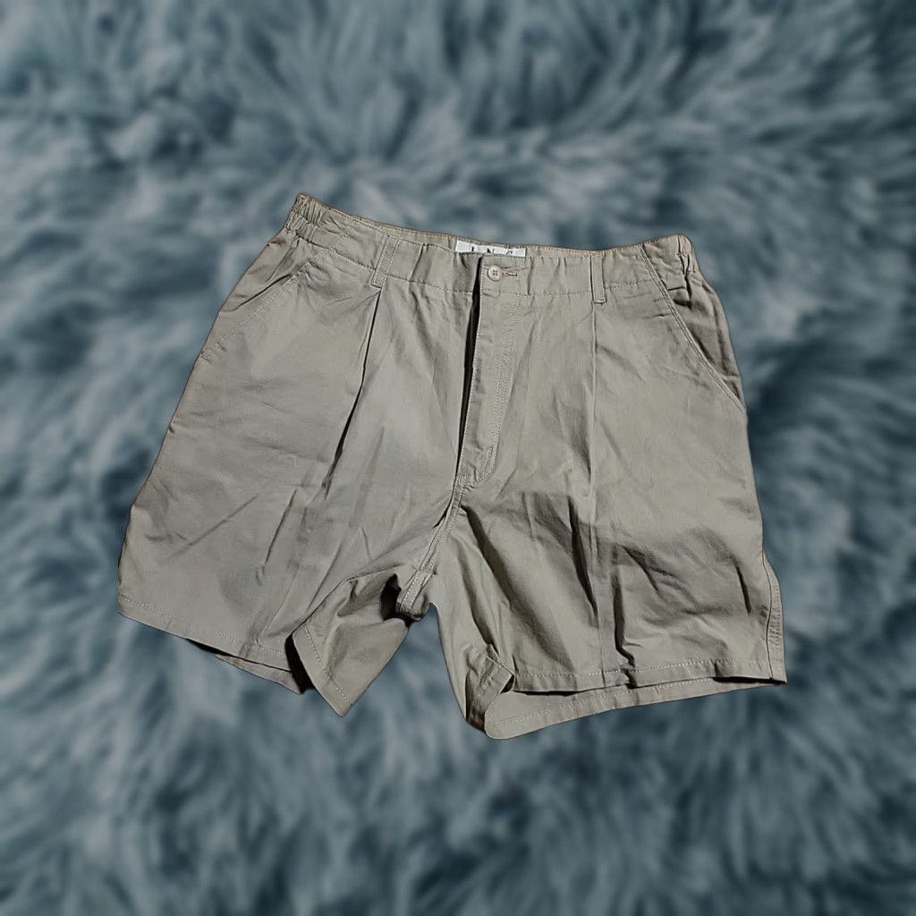 Incu VINTAGE INC I.N.C. Int'l Concepts 34" X 4" X 16" New Mens Chino Shorts Tan Cotton Size US 34 / EU 50 - 1 Thumbnail