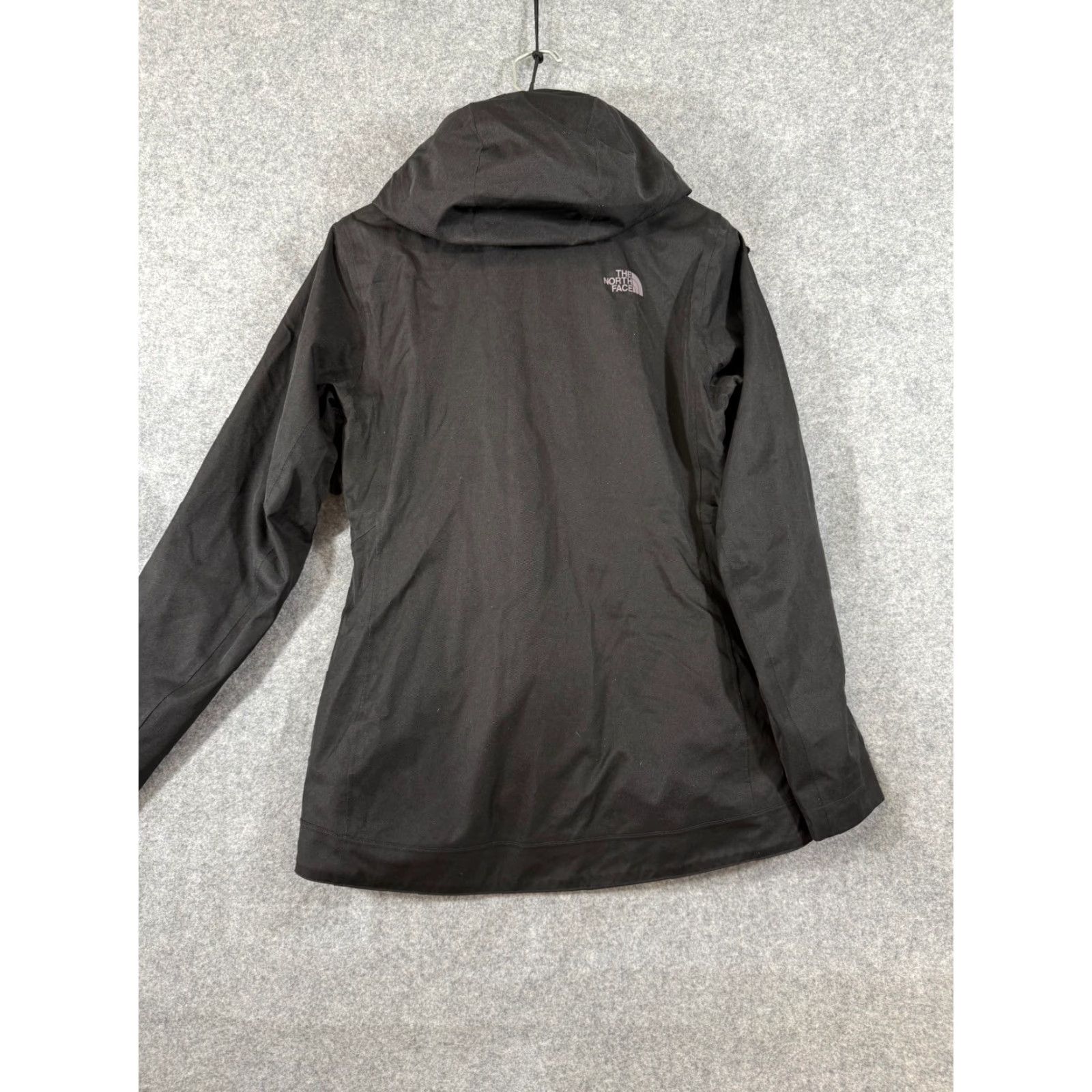 The North Face The North Face Hooded Jacket Womens S Black Full Zip Long Sleeve Logo Pockets Size S / US 4 / IT 40 - 7 Thumbnail