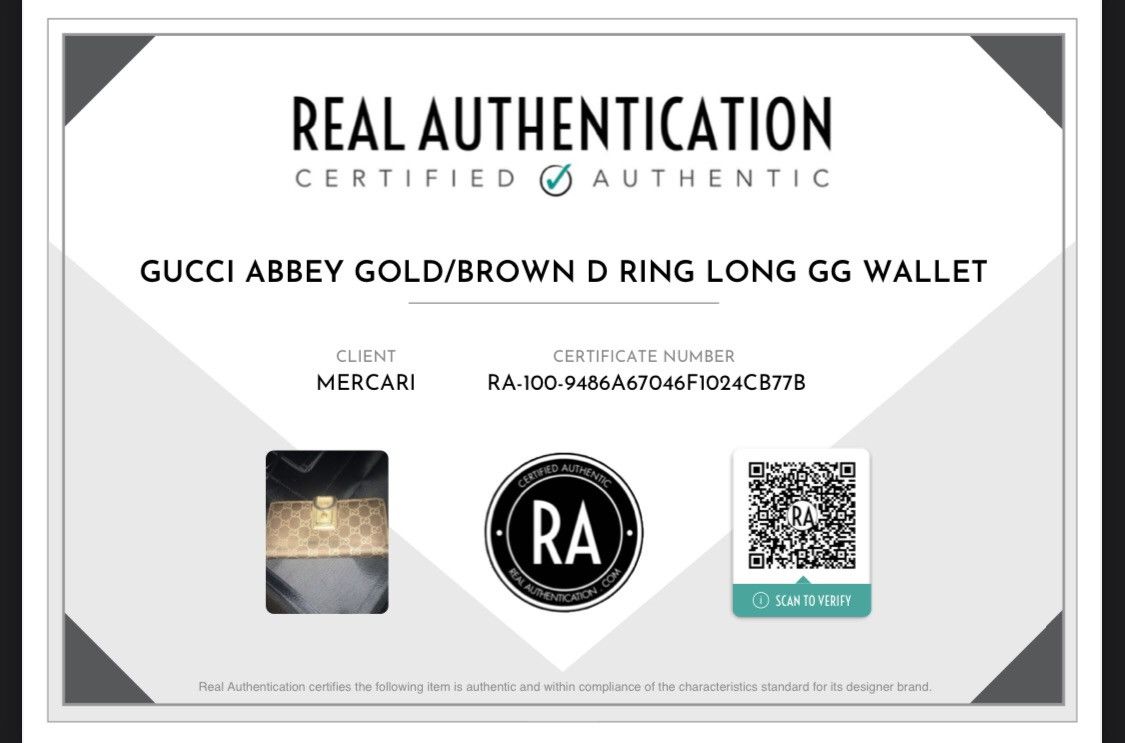 Gucci ***SOLD***Gucci Wallet Gold Iridescent Abbey GG Guccissima Size ONE SIZE - 10 Thumbnail