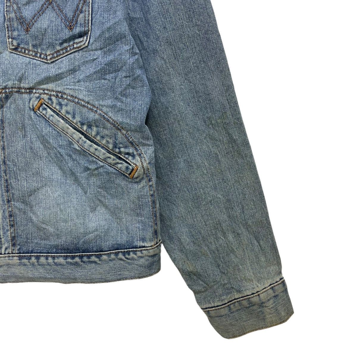 Vintage × Wrangler 💥Japanese Brand Wrangler Trucker Jacket Size M / US 6-8 / IT 42-44 - 7 Thumbnail