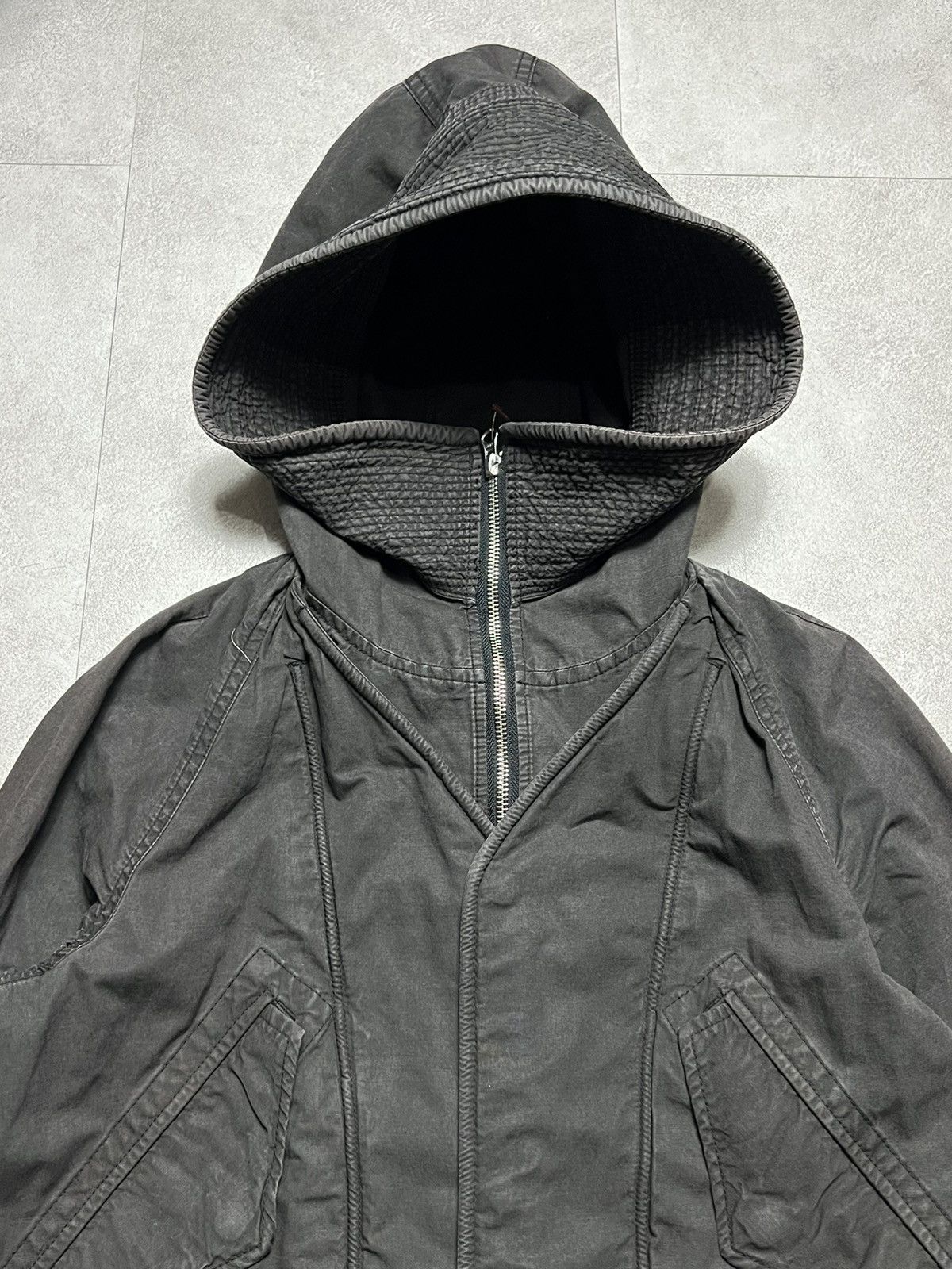 CABANE de ZUCCa × Issey Miyake × Zucca Zucca Hybrid Mods Coat Jacket Size US S / EU 44-46 / 1 - 4 Thumbnail
