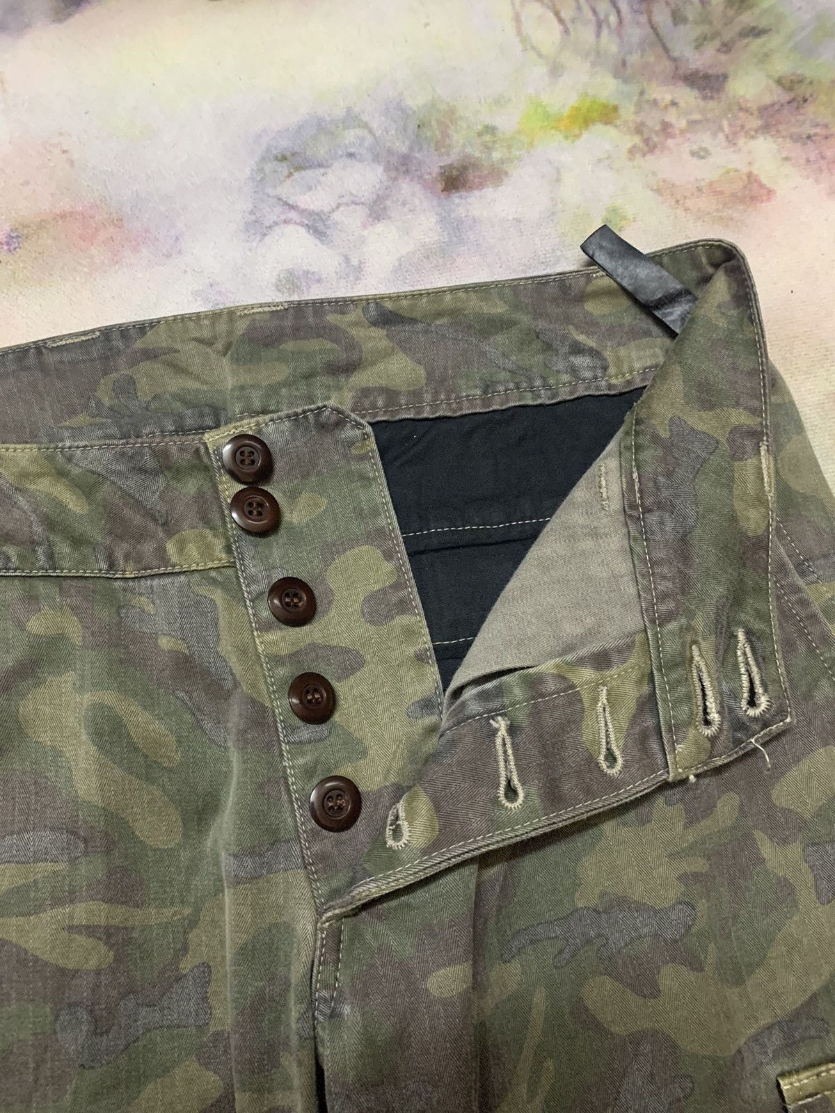 wjk WJK Jun Hashimoto Cargo Woodland Camo Size US 32 / EU 48 - 5 Thumbnail