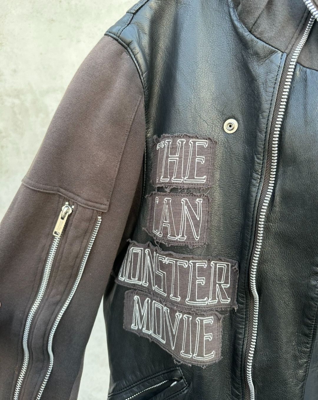 Undercover undercover patchwork leather jacket Size US M / EU 48-50 / 2 - 3 Thumbnail