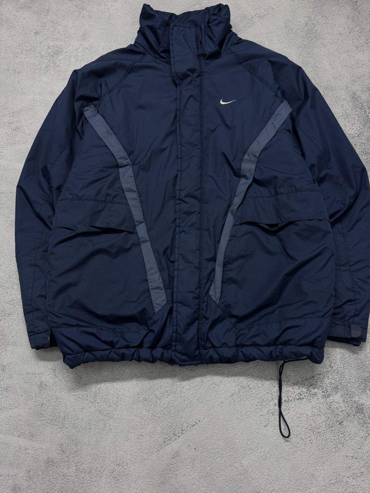 Nike Vintage Y2K Nike Nylon Mini Swoosh Jacket 00’s Size US M / EU 48-50 / 2 - 7 Thumbnail