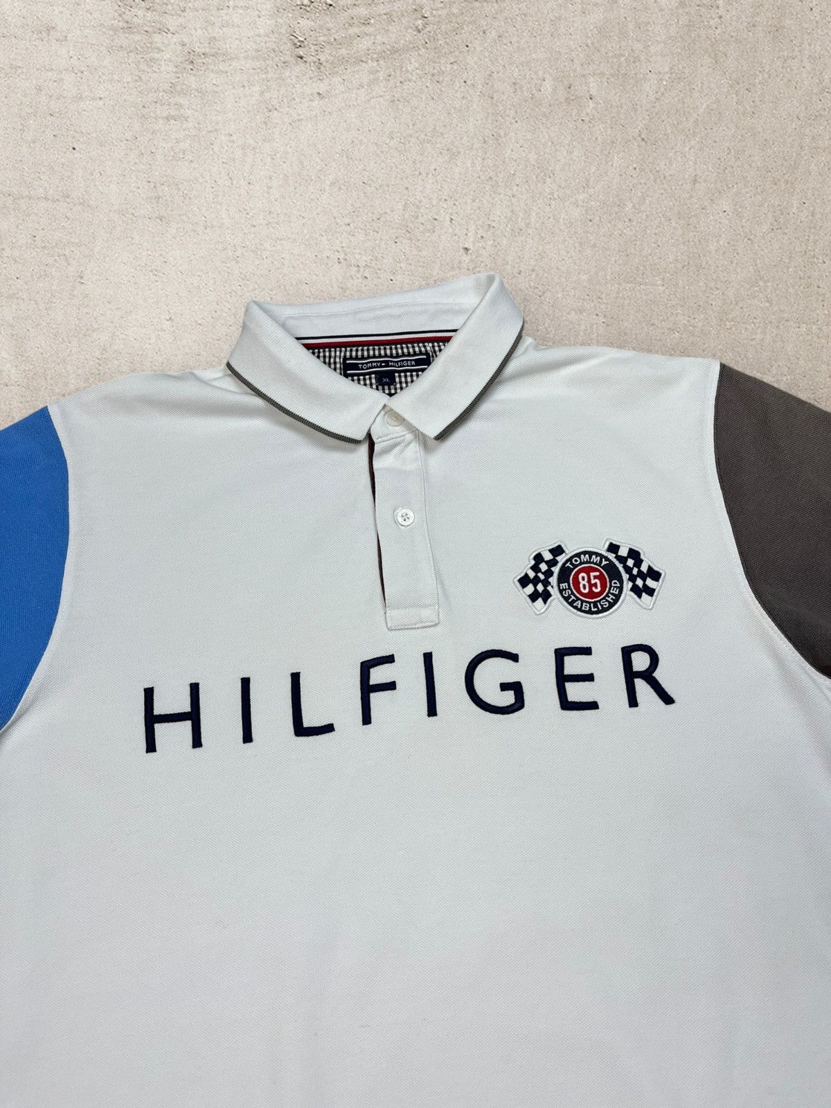 Tommy Hilfiger × Vintage Vintage Tommy Hilfiger Chief Keef Style Polo T-shirt XL Size US XL / EU 56 / 4 - 3 Thumbnail