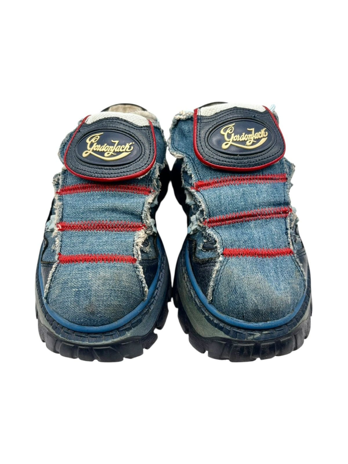 Other Vintage Gordon Jack denim platform clogs Size 36 Size US 6 / IT 36 - 2 Thumbnail