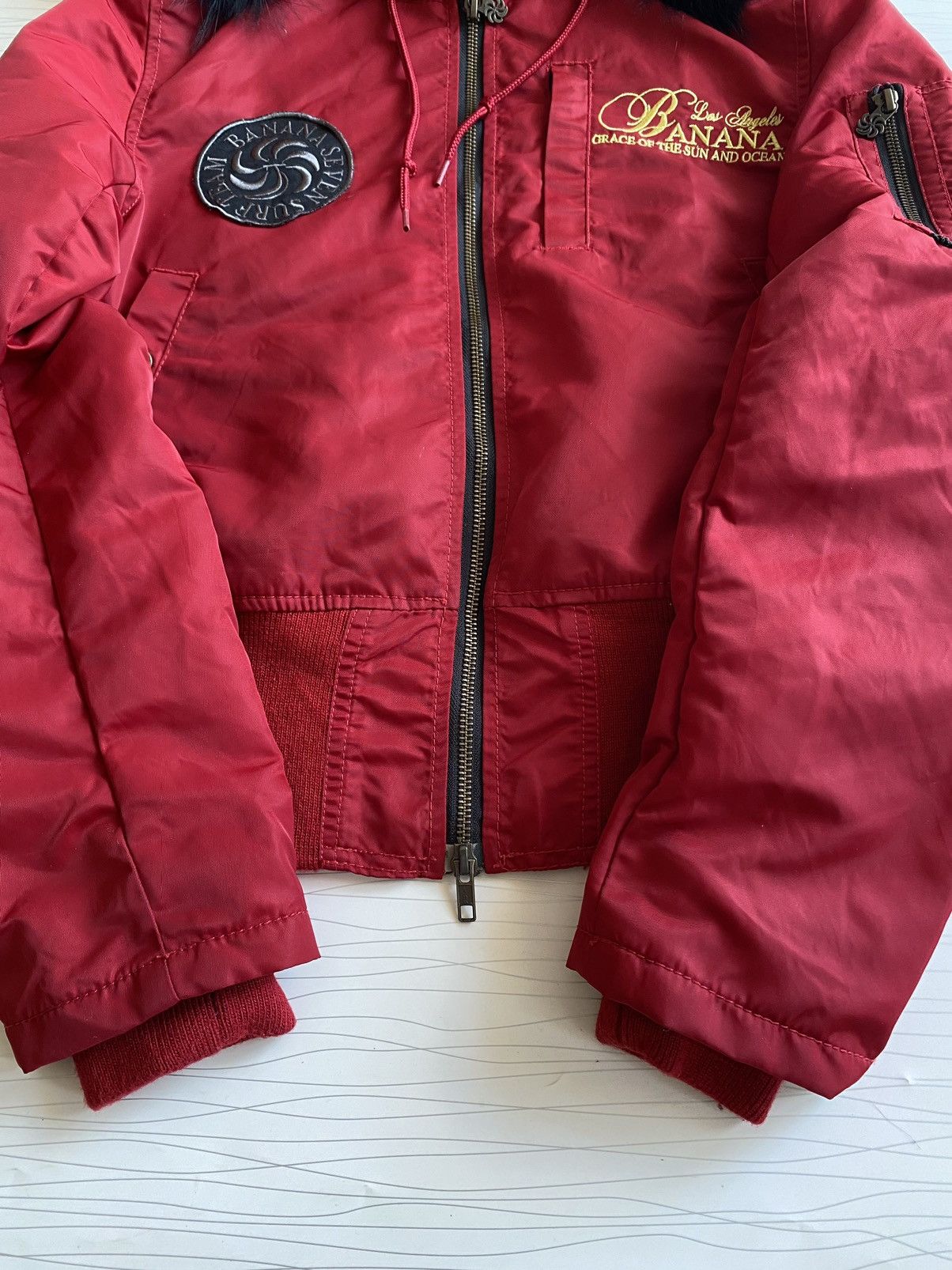 If Six Was Nine × Japanese Brand × Levi's RARE BANANA SEVEN FUR N2B BOMBER JACKET Size US XS / EU 42 / 0 - 7 Thumbnail