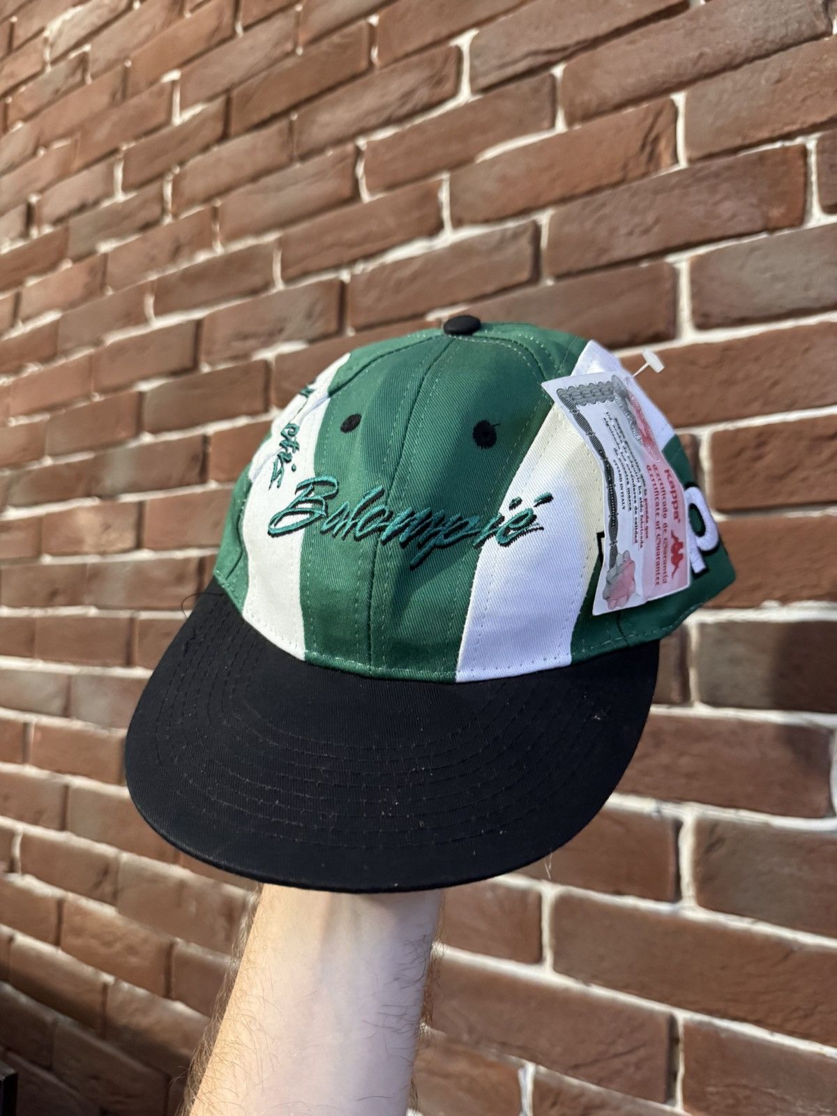 Other Rare 90s Kappa Real Betis Football Cap Hat Hype Soccer Size ONE SIZE - 2 Thumbnail