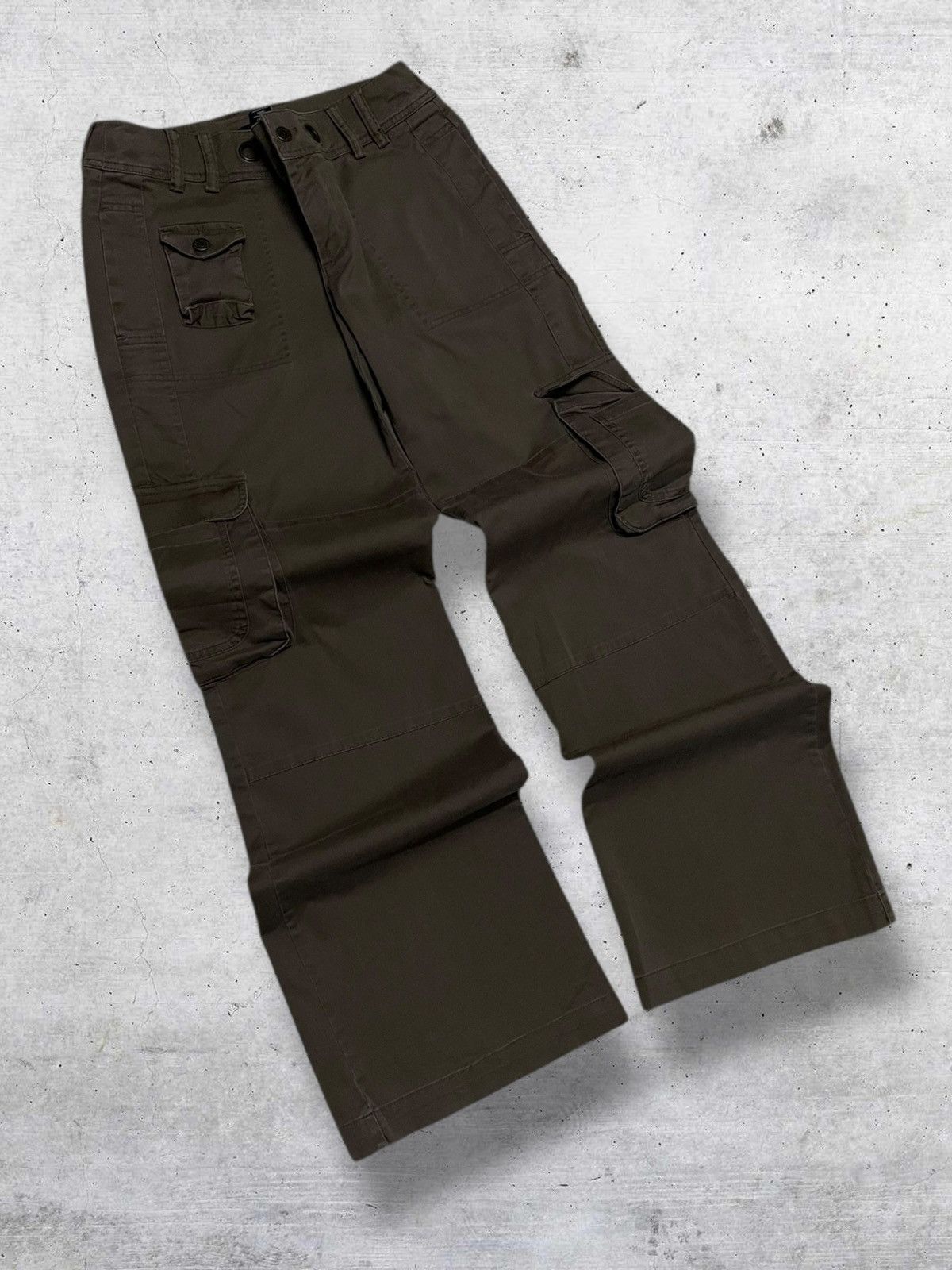 PPFM VINTAGE MODA CRAFTED JAPAN 90S DESIGNER UTILITY COMBAT CARGO Size US 29 - 2 Thumbnail