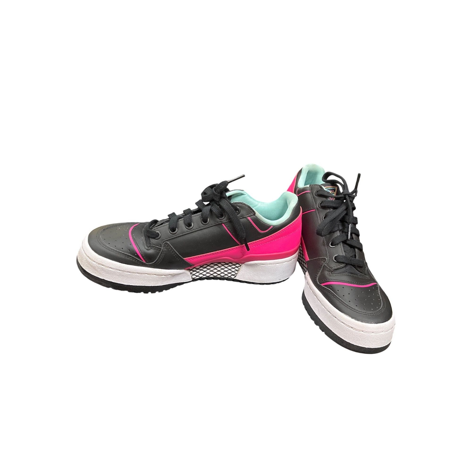 Adidas Adidas GY4667 wms Originals Forum bold shock pink black low Size US 9 / IT 39 - 2 Thumbnail
