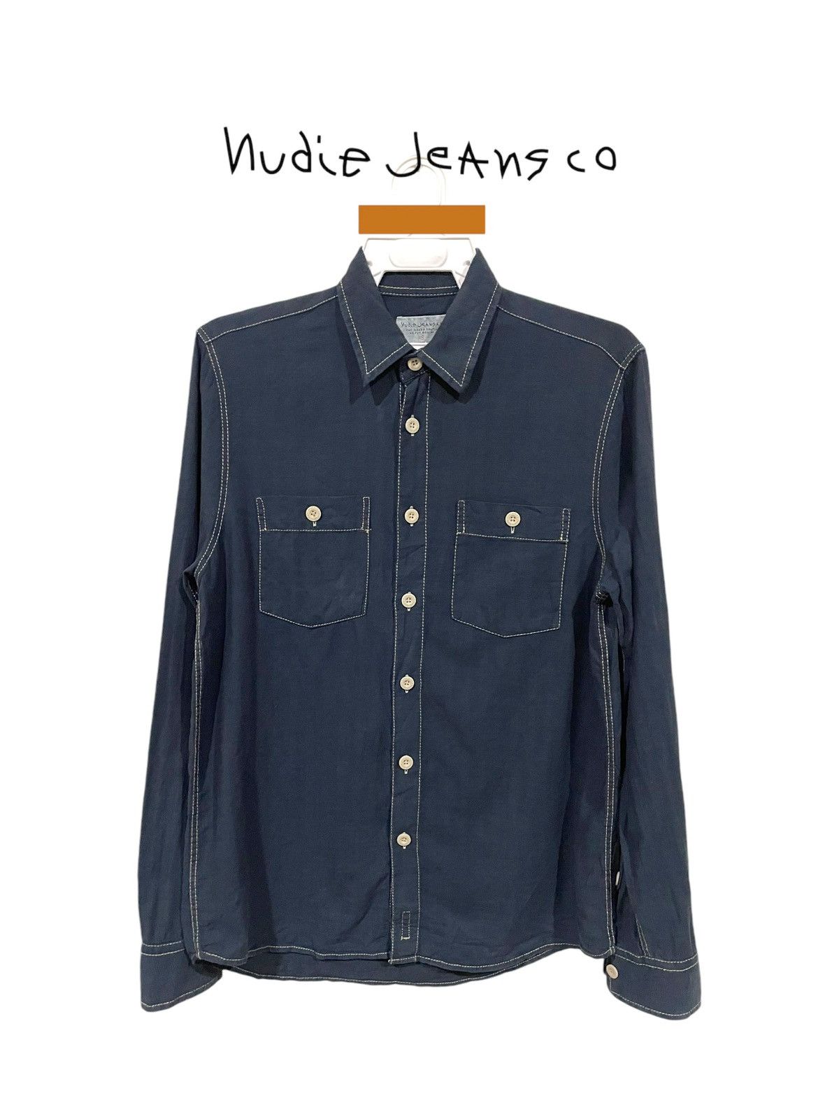 Nudie Jeans Nudie Jeans Sten Worker Shirts Size US XS / EU 42 / 0 - 2 Thumbnail