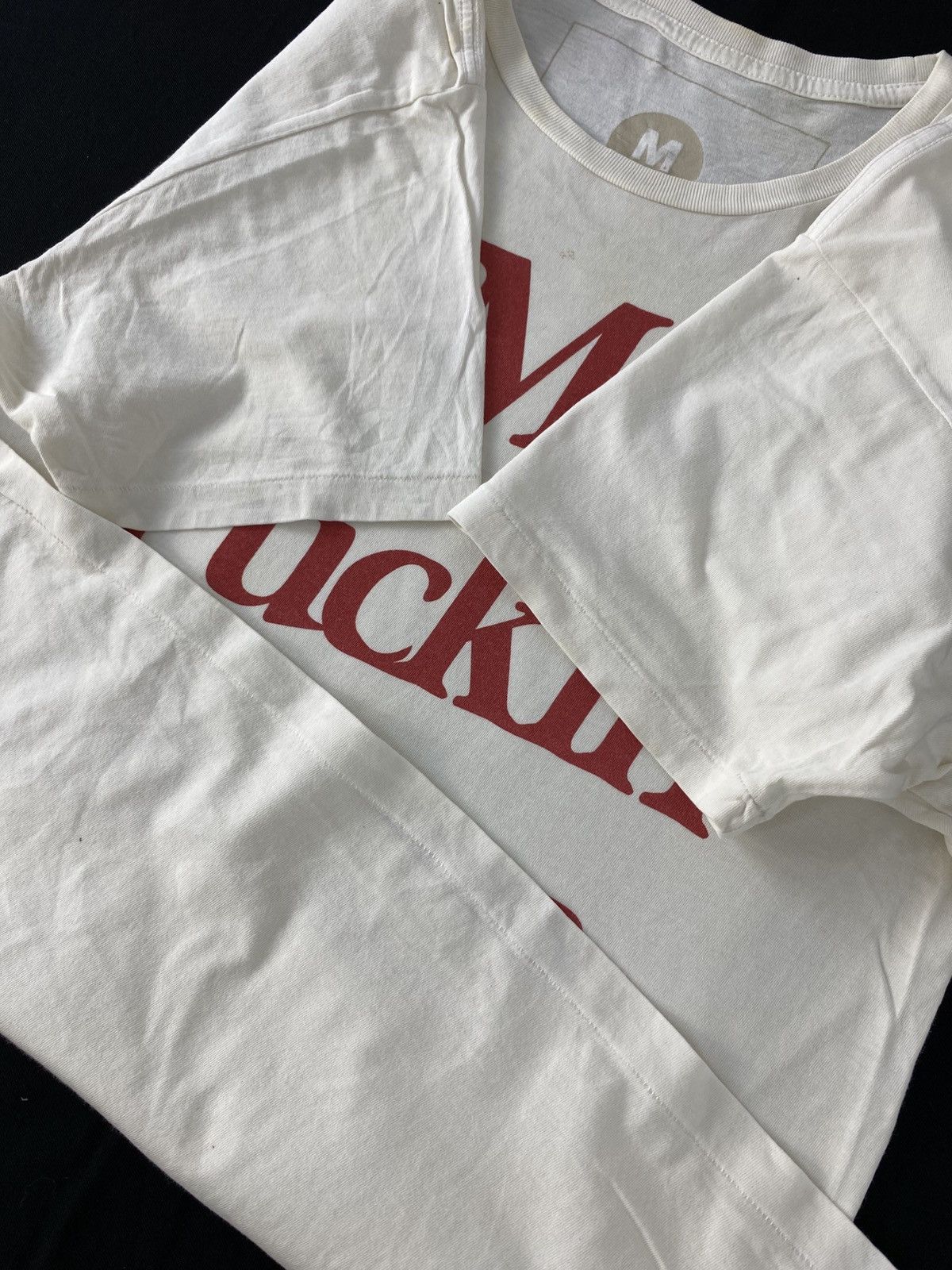 Other Hype Japanese Brand My Fuckin’ Dream Red Font Printed Tee Size US S / EU 44-46 / 1 - 5 Thumbnail