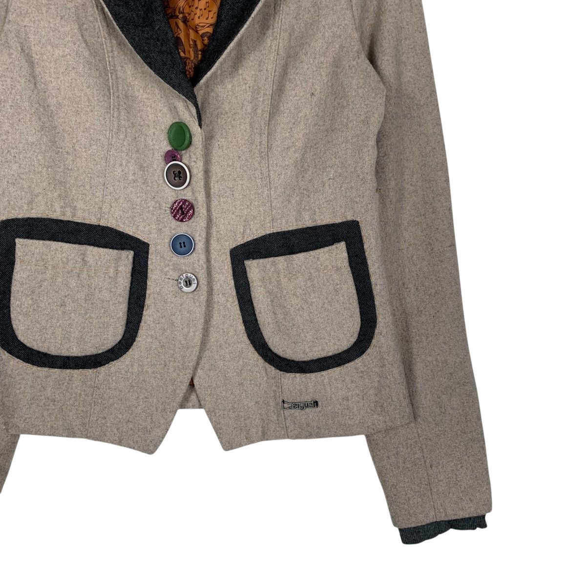 Desigual Desigual Women Jacket Size S / US 4 / IT 40 - 4 Thumbnail